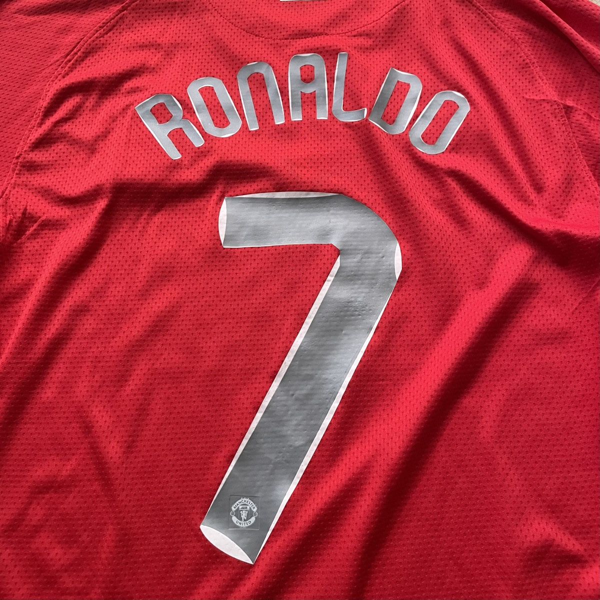Nike 2007 2008 MUFC 7 Ronaldo Jersey Home UCL Size US L / EU 52-54 / 3 - 16 Thumbnail