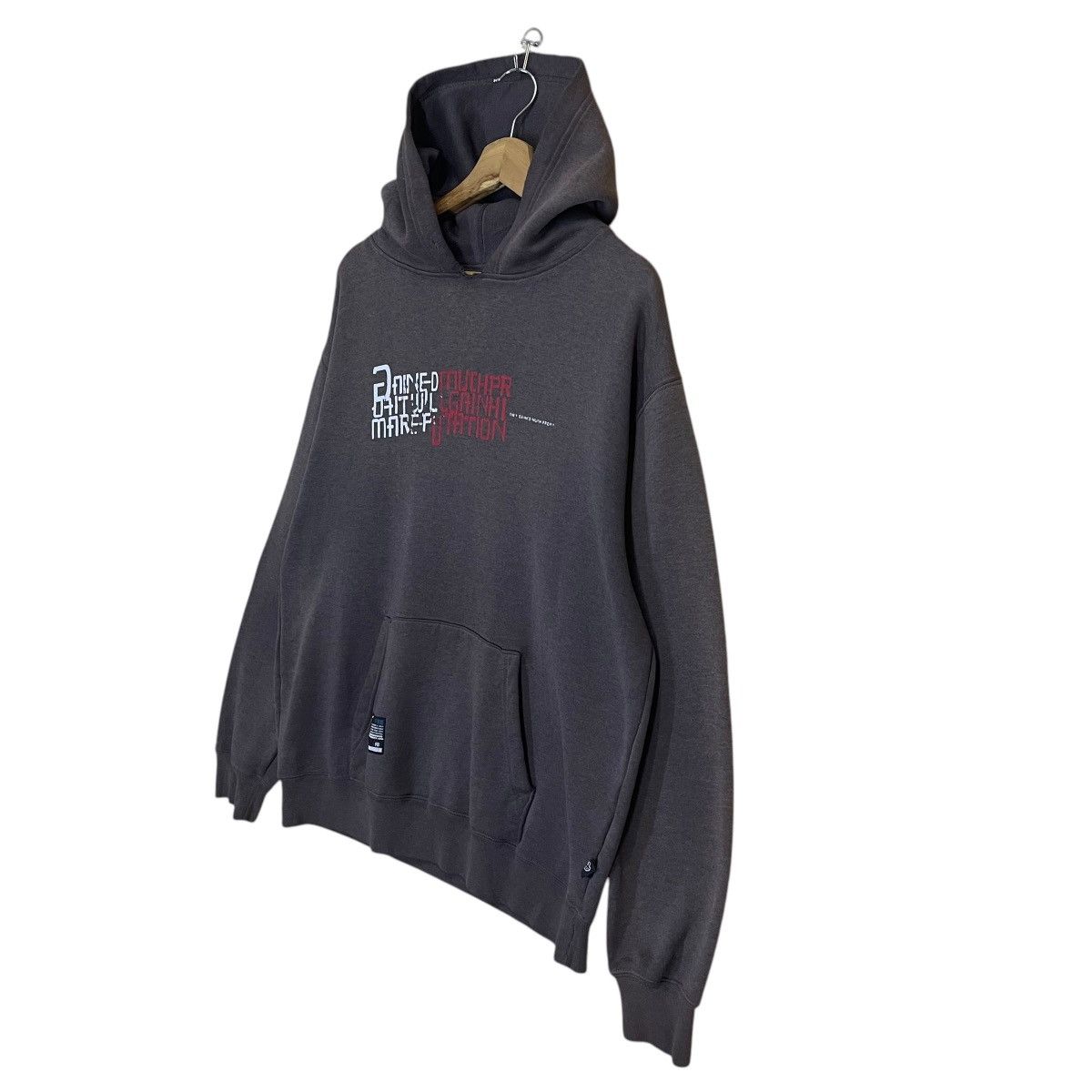 Vintage FRBE SKATE BRAND PULLOVER HOODIE SIZE L Size US L / EU 52-54 / 3 - 3 Thumbnail