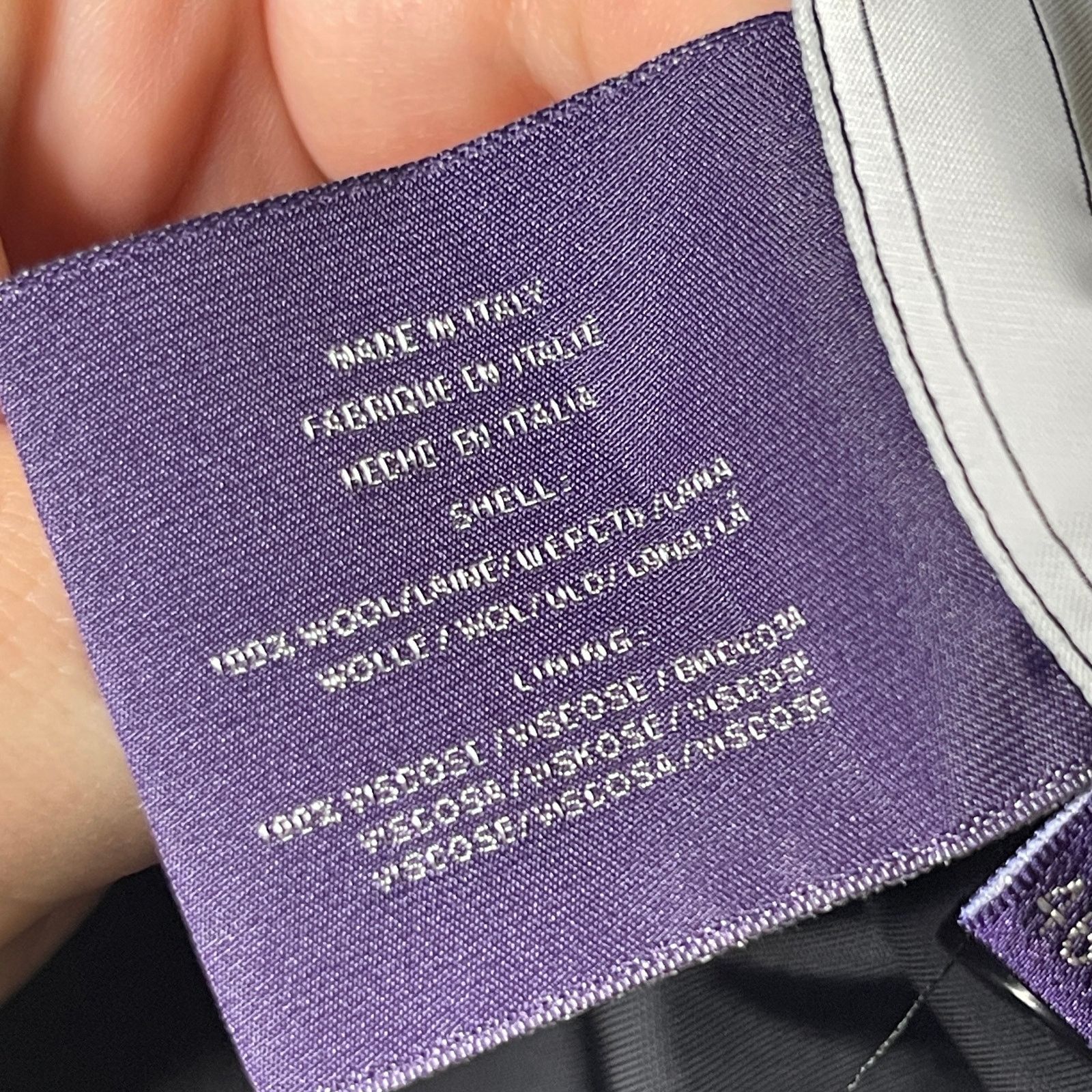 Ralph Lauren Purple Label Ralph Lauren Purple Label grey 100% wool 46R Size 46R - 8 Thumbnail
