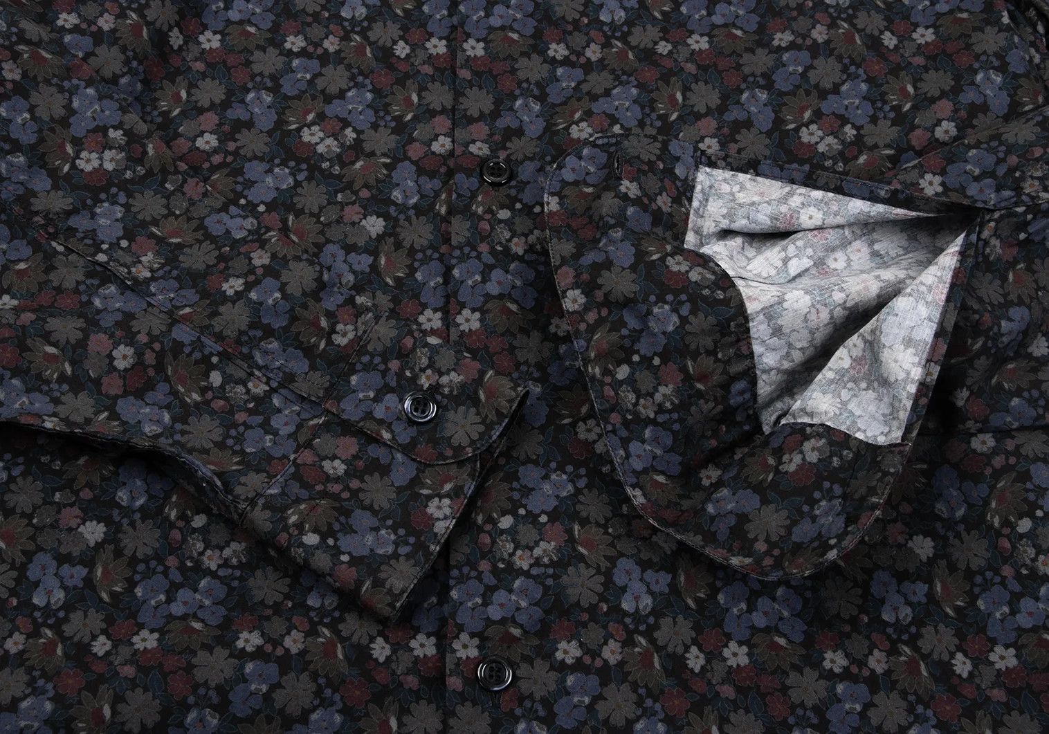 agnes b. Floral Print Cotton Shirt Multi Color Size 42 Size US XS / EU 42 / 0 - 7 Thumbnail