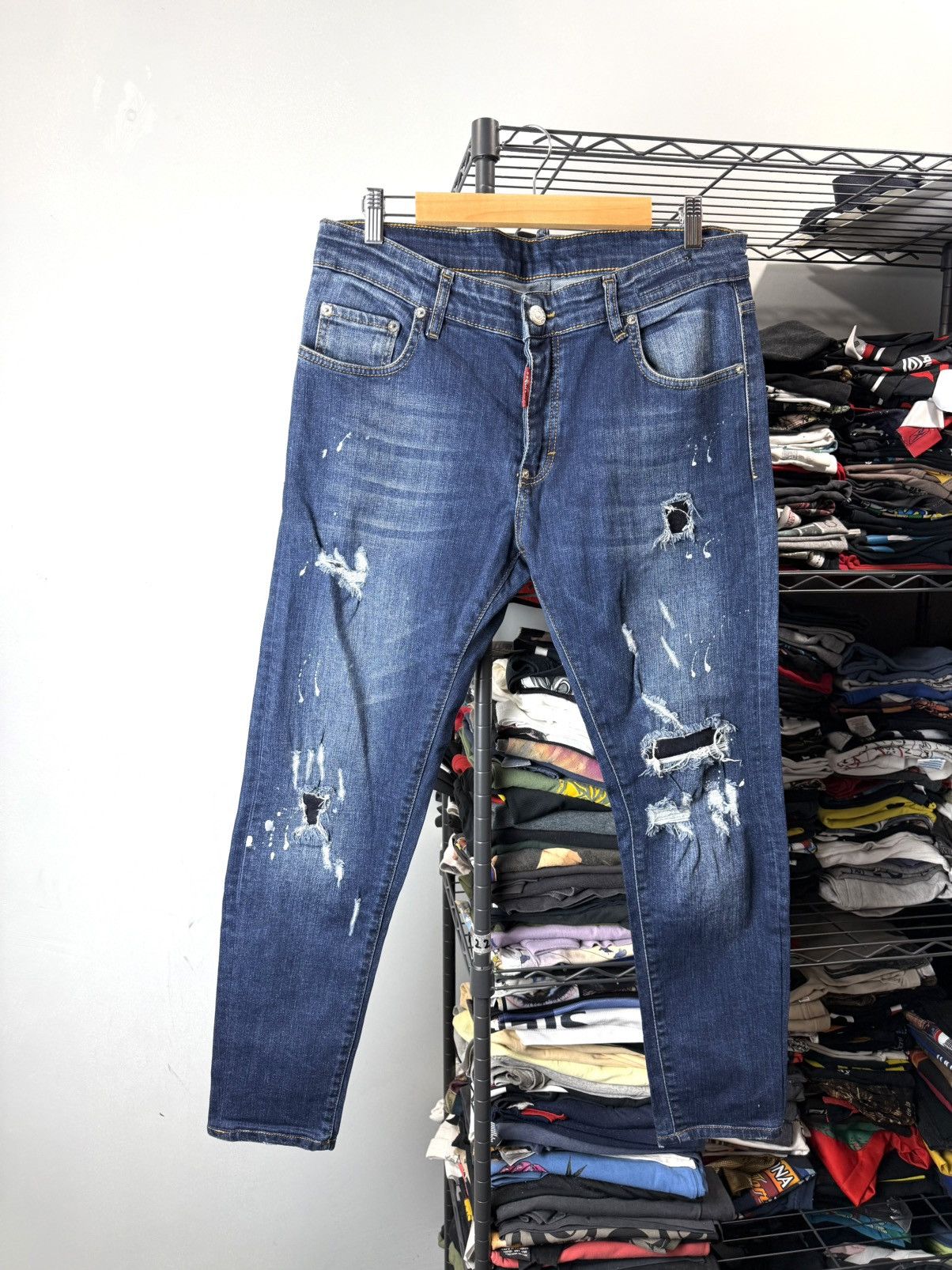 Dsquared2 Dsquared2 Denim Pants Luxury Jeans Streetwear Size US 33 - 1 Thumbnail