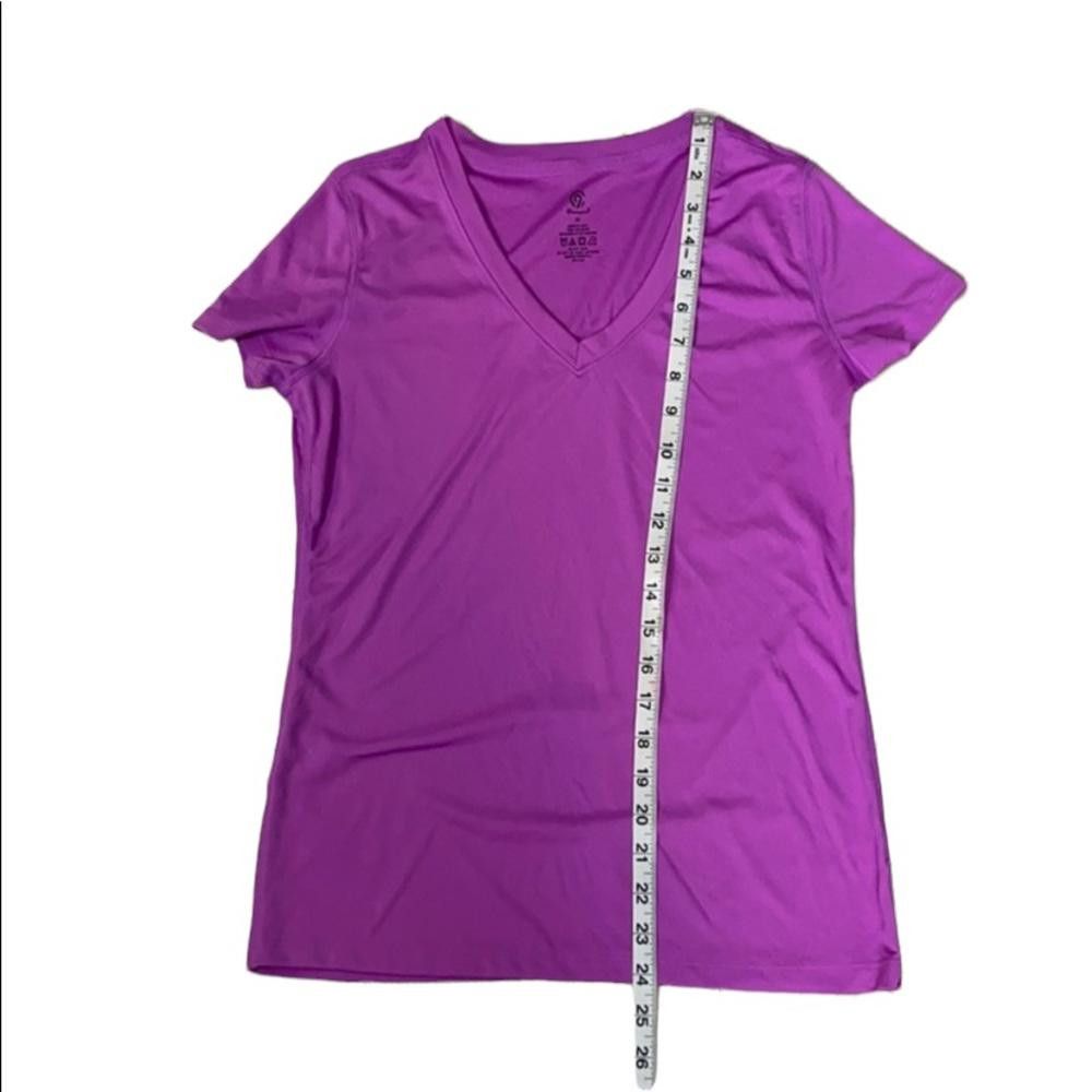 Champion Champion I V-Neck Fuchsia Workout Tee Size XS Size XS / US 0-2 / IT 36-38 - 3 Thumbnail