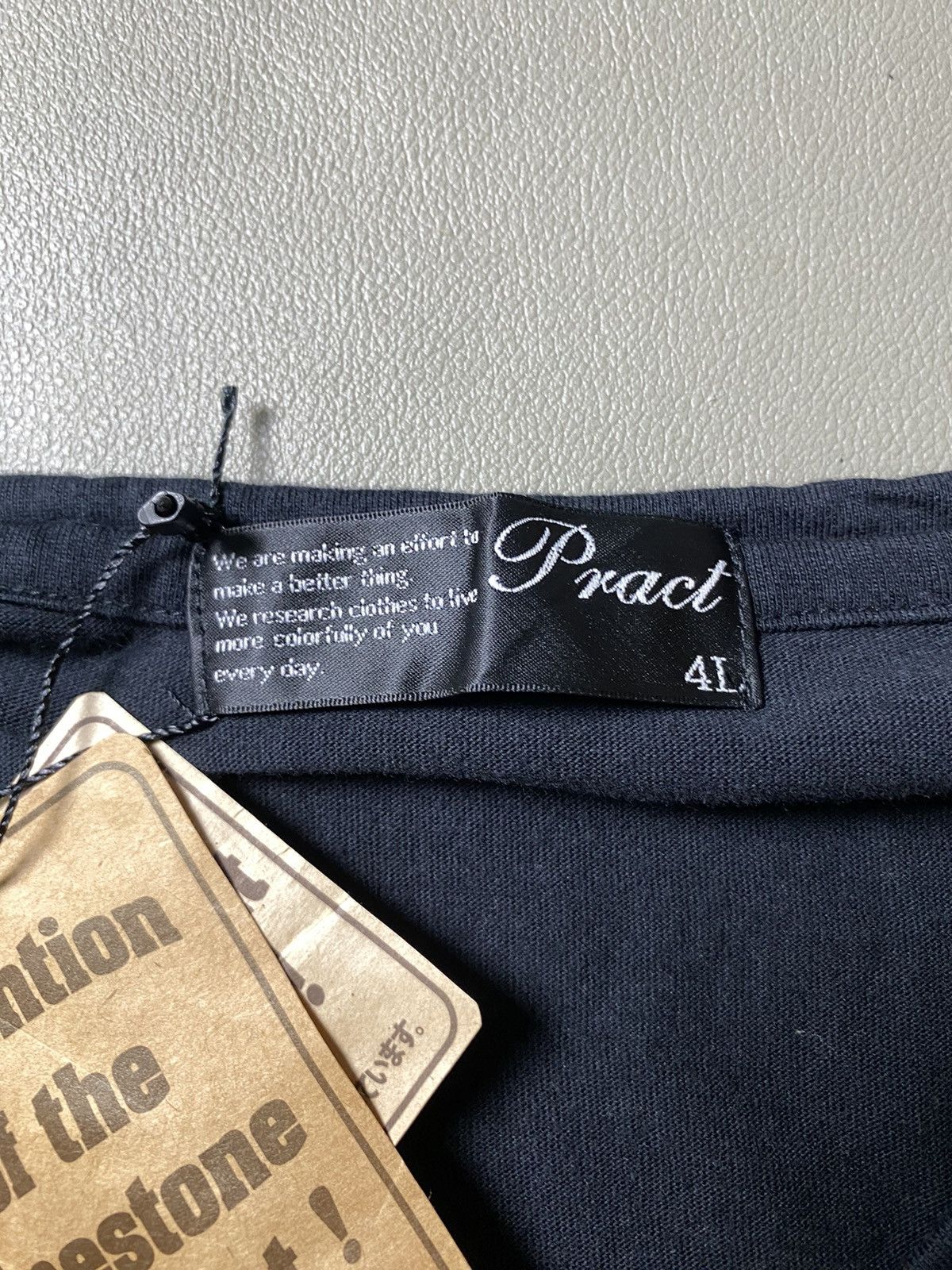 If Six Was Nine × Japanese Brand × Le Grande Bleu (L.G.B.) Pract Union Jack Poem Longsleeve Size US XL / EU 56 / 4 - 9 Thumbnail