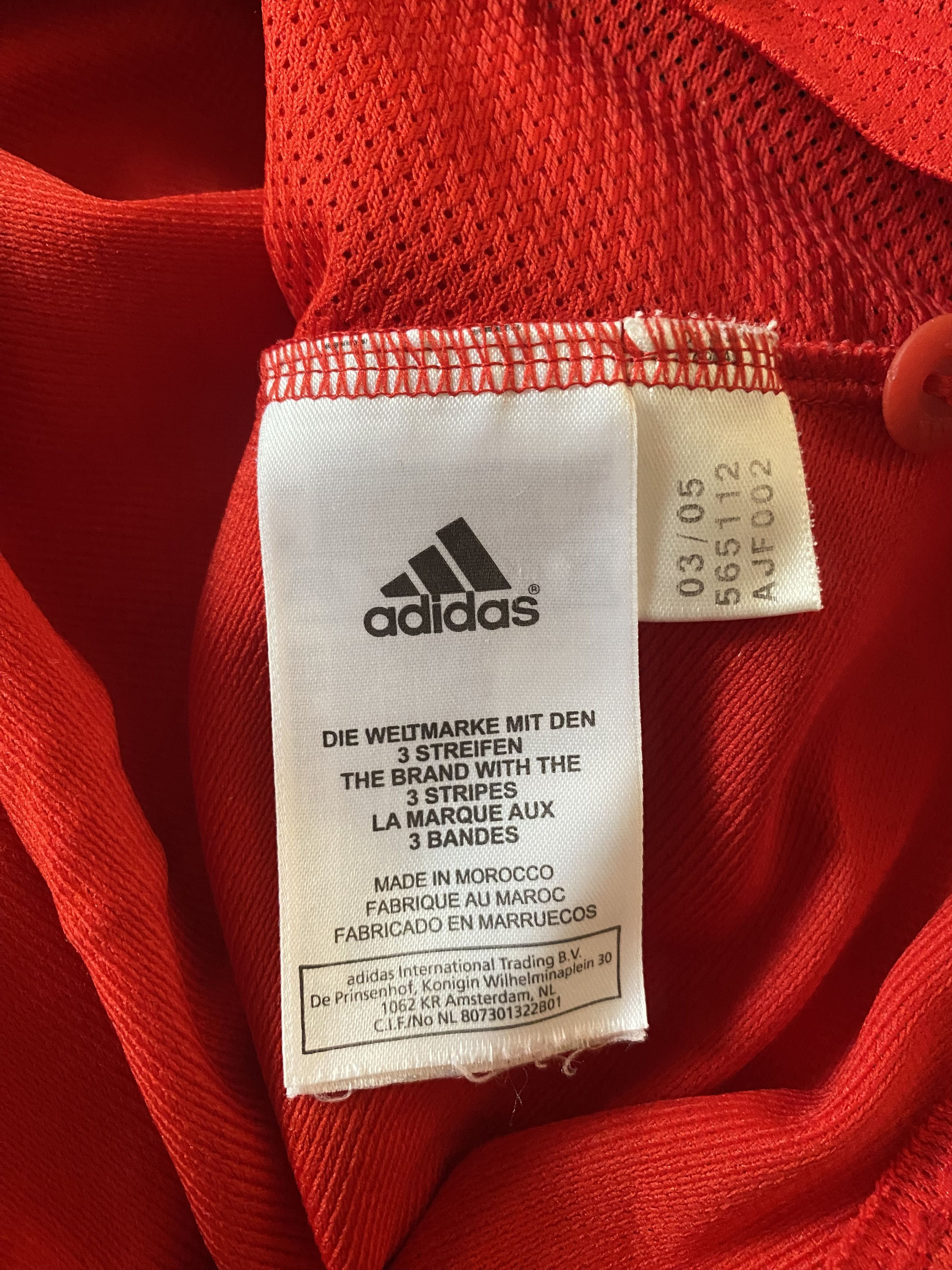 Adidas Vintage BAYERN MUNICH 2005 - 2006 Adidas children's - UNIQUE Size US XXS / EU 40 - 4 Thumbnail