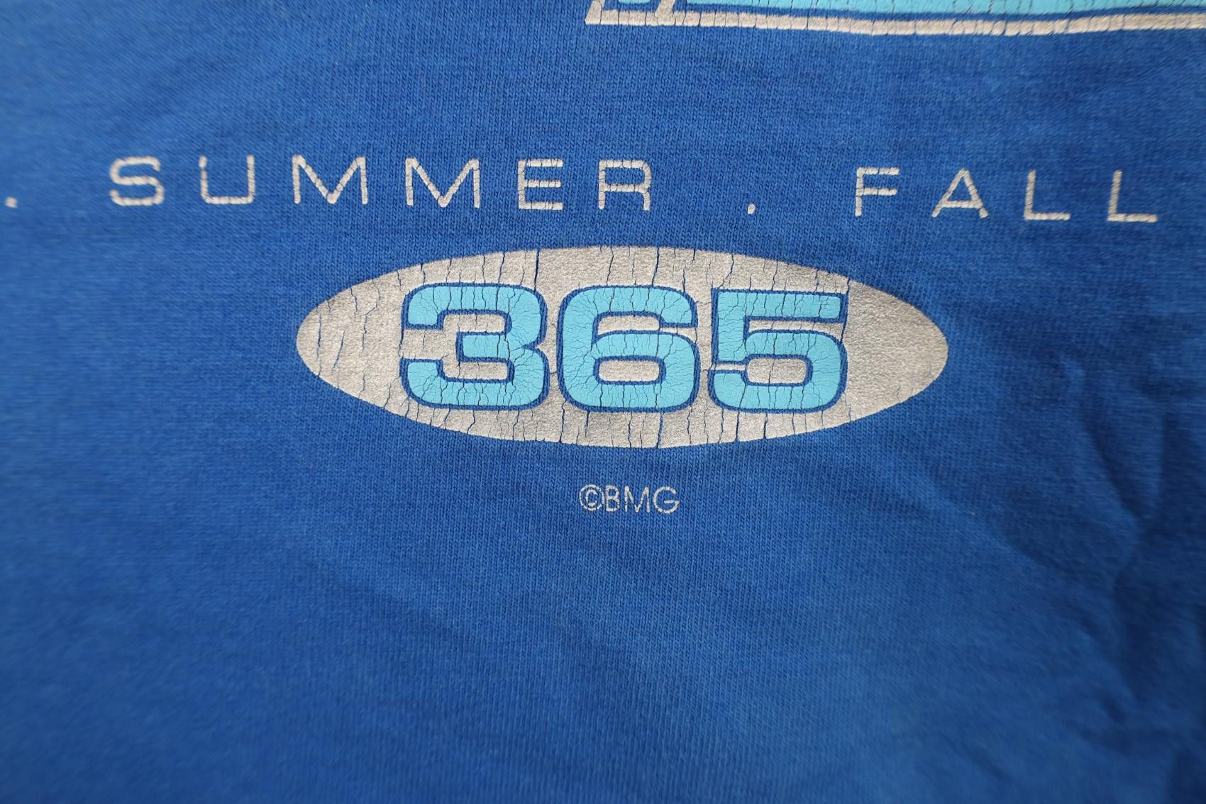 Vintage Vintage 90s Y2K Streetwear Black Money Gear 365 T-Shirt Blue Size US XXL / EU 58 / 5 - 5 Thumbnail