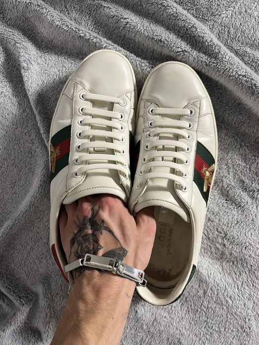 Gucci Gucci ice leather sneakers | Grailed