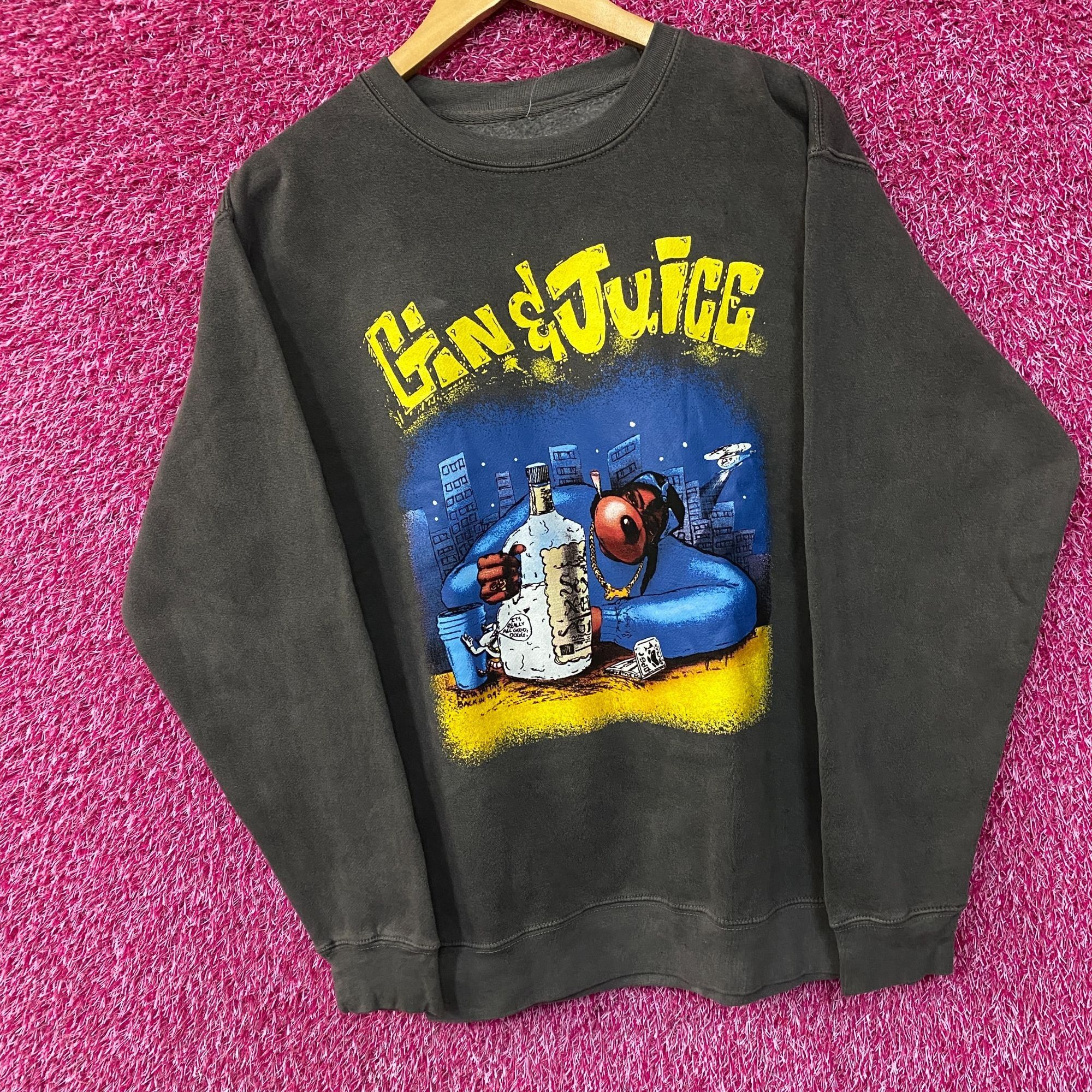 Death Row Records Death Row Records Snoop Doggy Dogg Gin & Juice Crewneck Swea Size US M / EU 48-50 / 2 - 3 Thumbnail