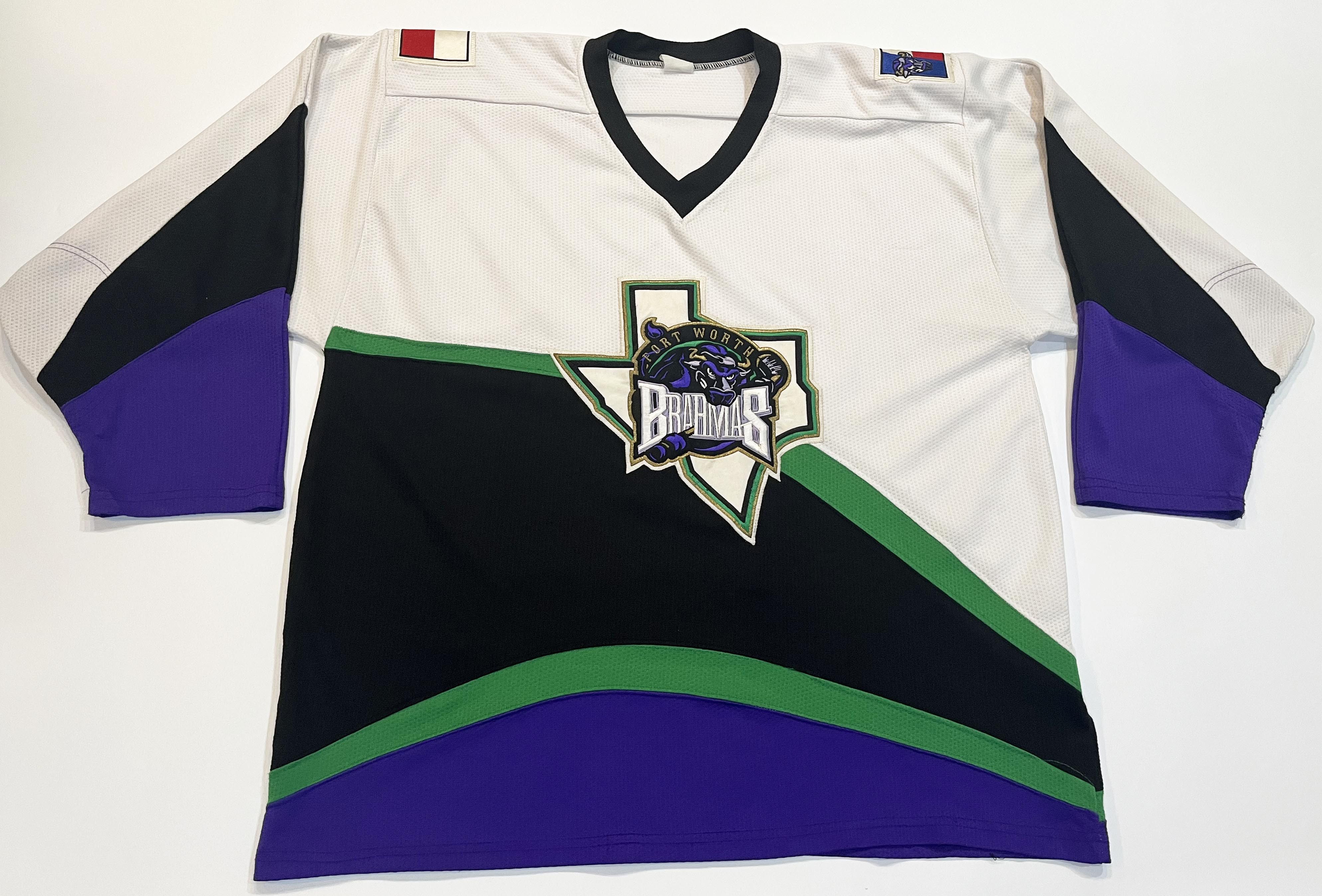 Vintage Fort Worth Brahmas CHL Hockey Jersey