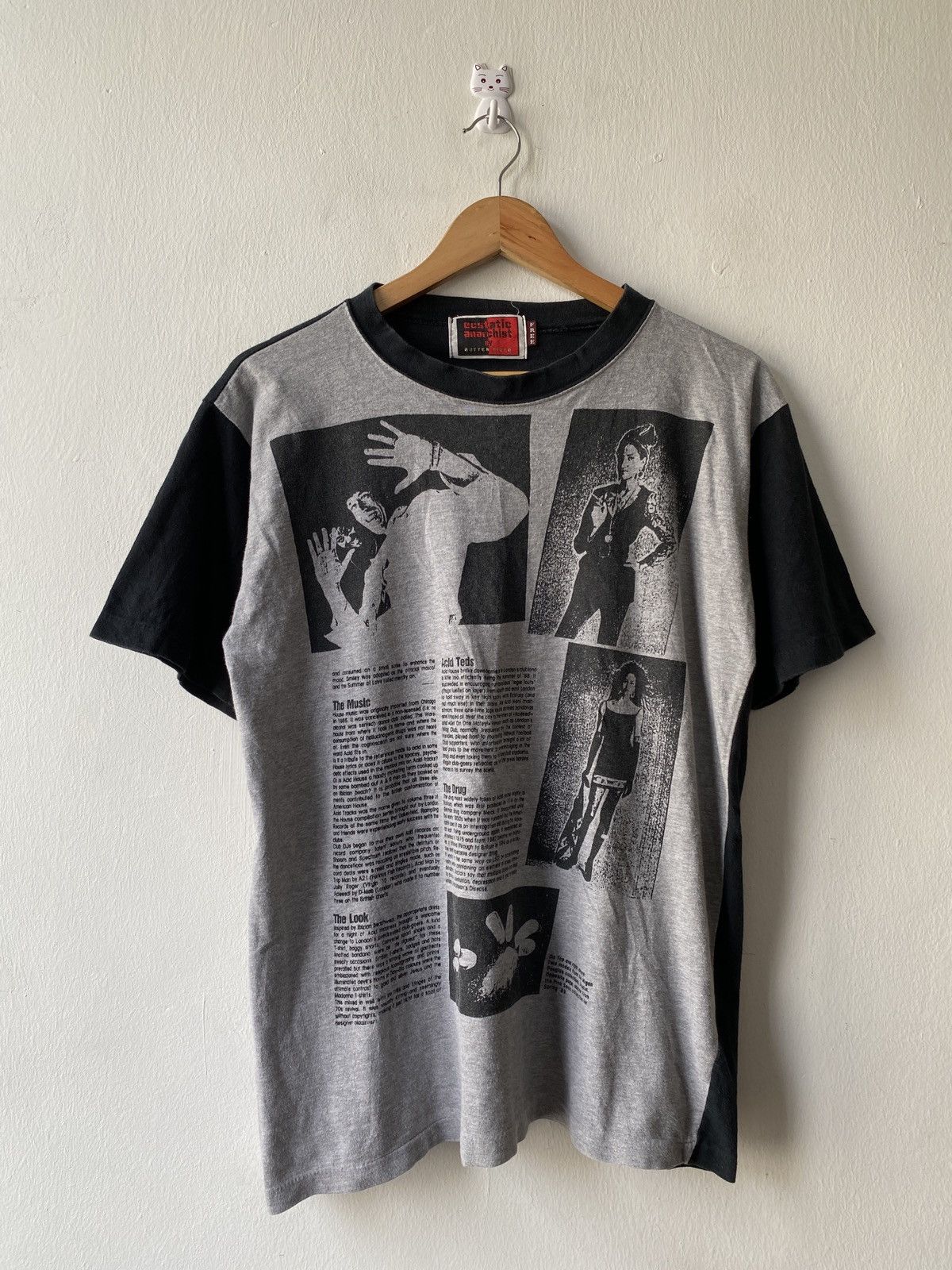 Vintage 90’s Ecstatic Anarchist By Butter Field T Shirt