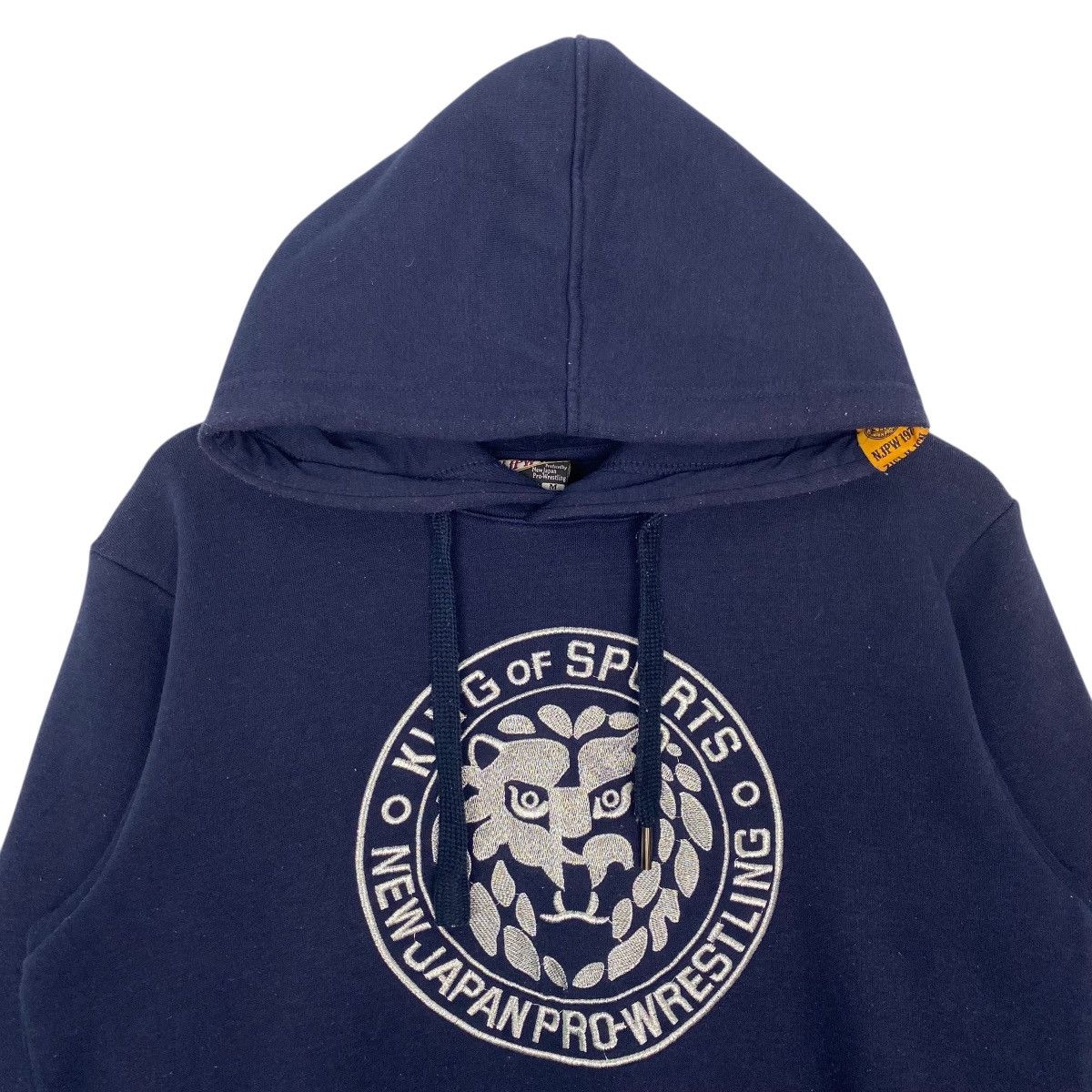 Vintage Vintage New Japan Pro Wrestling Hoodie Sweatshirt Big Logo Size US M / EU 48-50 / 2 - 4 Thumbnail
