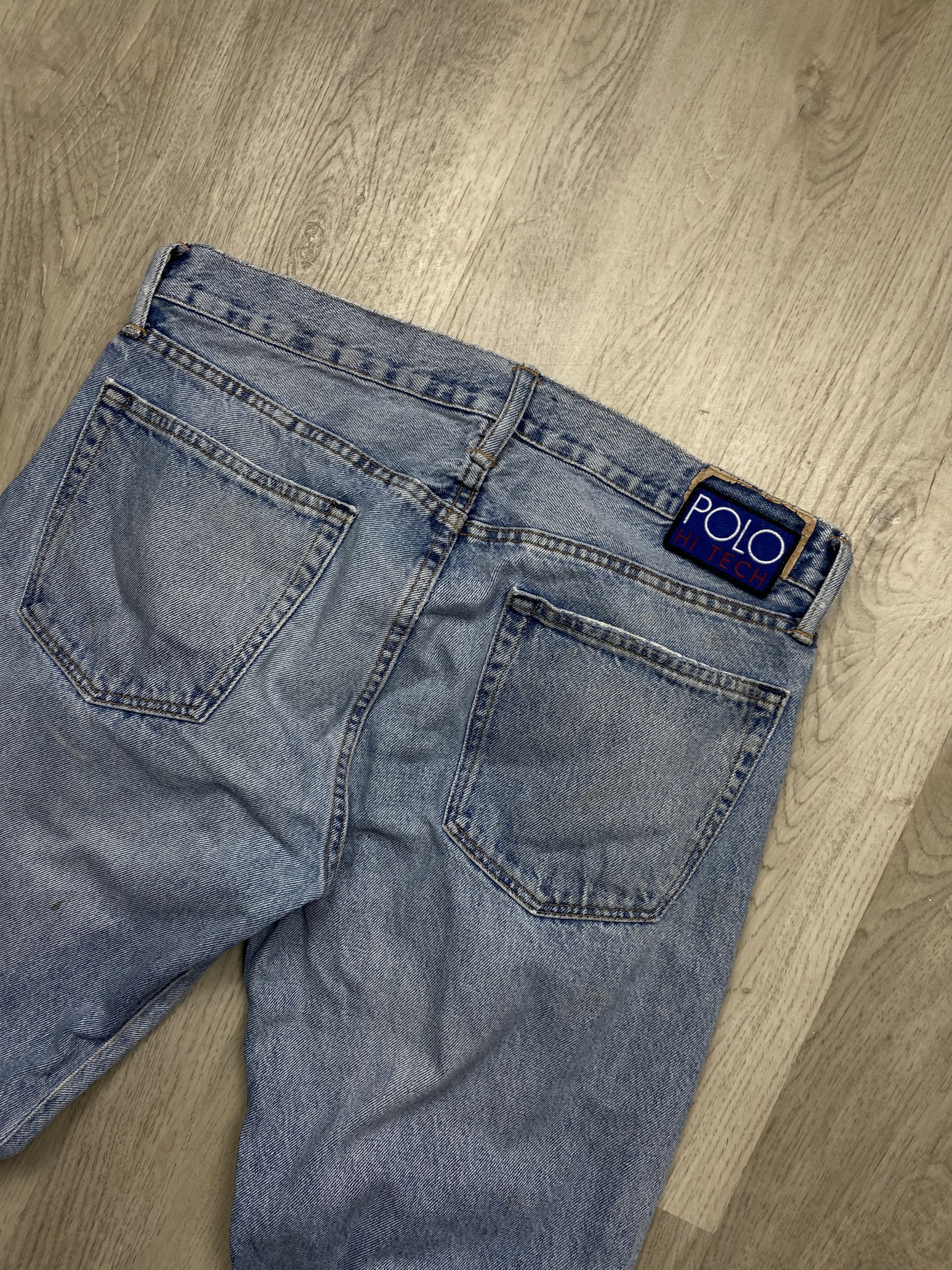 Polo Ralph Lauren Polo Ralph Lauren Hi Tech Distressed Denim Pants Jeans Size US 34 / EU 50 - 2 Thumbnail