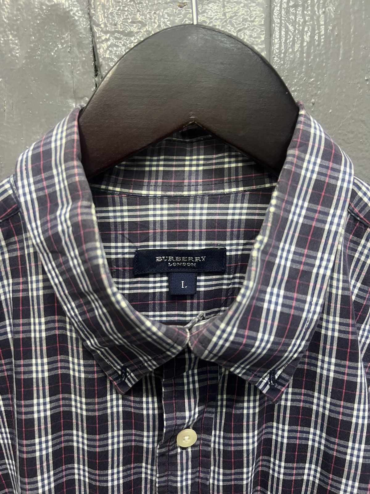 Burberry Burberry London Shirt Button Up Long Sleeve Size US L / EU 52-54 / 3 - 6 Thumbnail