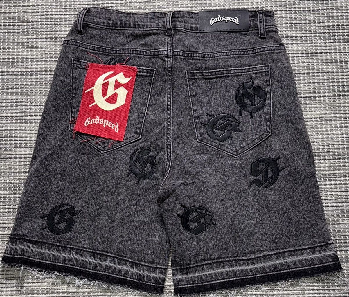 Godspeed Godspeed Infinity Denim Shorts Size US 30 / EU 46 - 5 Thumbnail