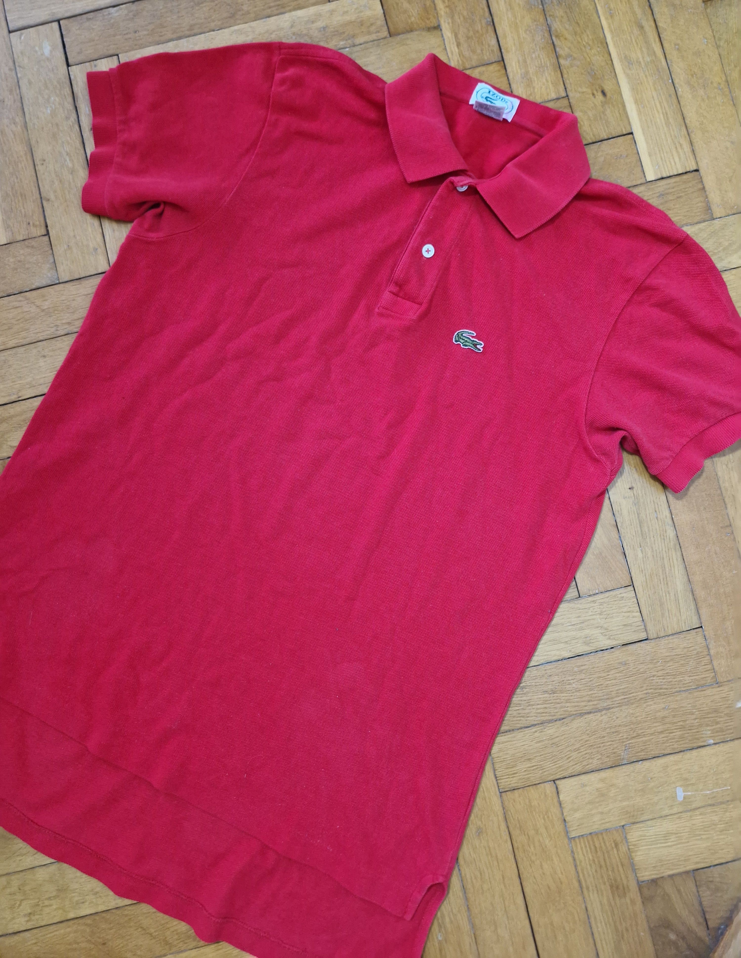 Lacoste Lacoste Izod Made in USA vintage red polo Size US S / EU 44-46 / 1 - 2 Thumbnail