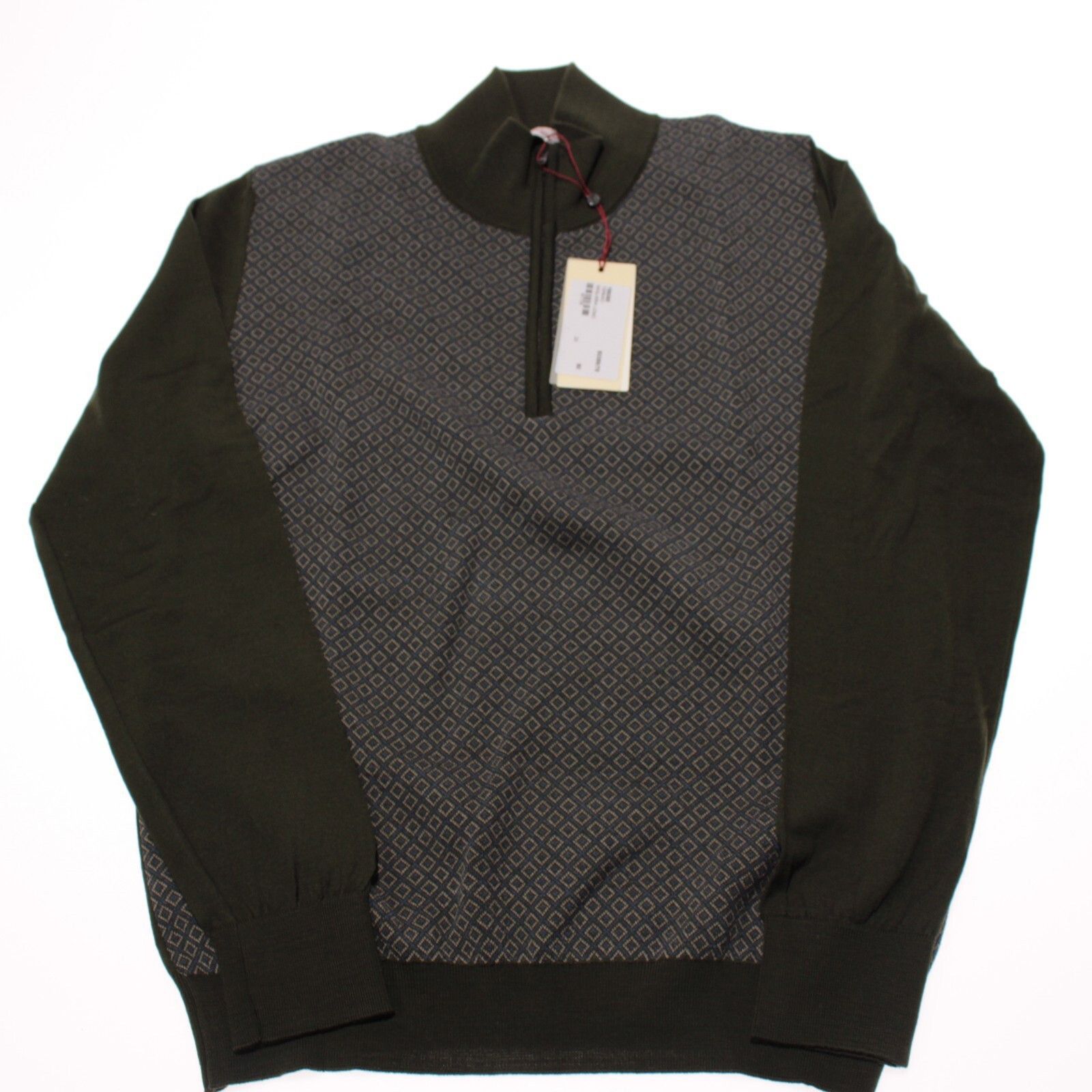 Luciano Barbera Luciano Barbera Sweater Size US M in Green Size US M / EU 48-50 / 2 - 3 Thumbnail