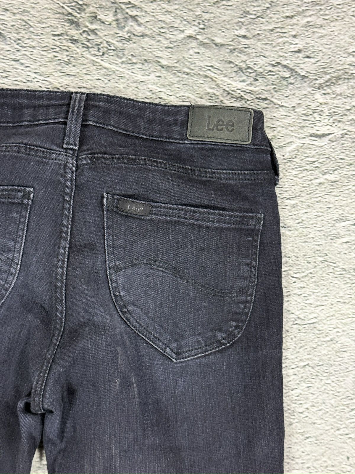 Lee Lee skinny jeans denim pants Y2K black Size 27" / US 4 / IT 40 - 4 Thumbnail