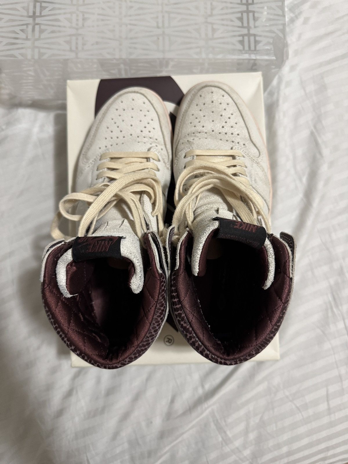 A Ma Maniere × Jordan Brand A Ma Maniére x Air Jordan 1 High OG ‘Airness’ Size US 11 / EU 44 - 6 Thumbnail