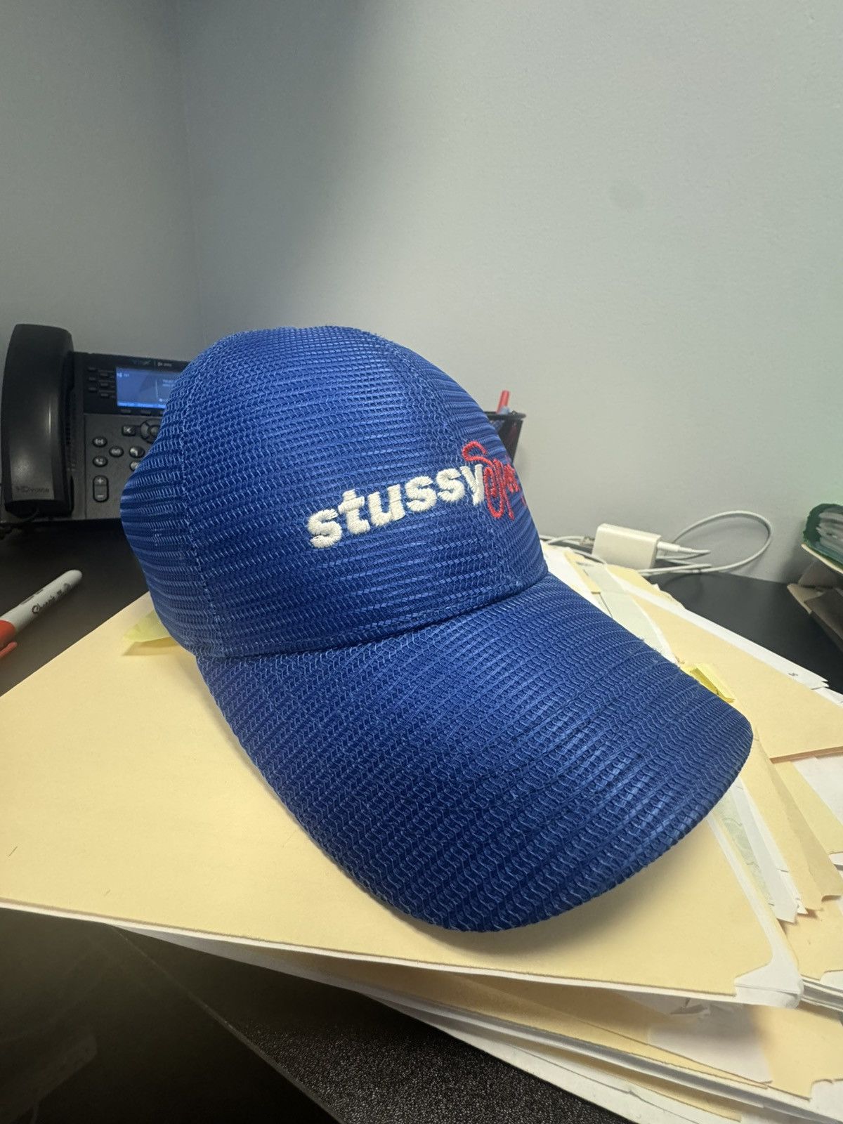 Stussy Stussy Sport Blue Trucker Size ONE SIZE - 1 Thumbnail