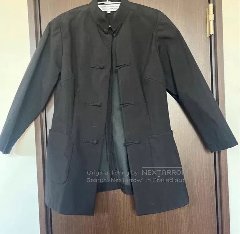 Comme des Garcons Comme Des Garcons Chinese collar buttoned suit jacket, bla Size M / US 6-8 / IT 42-44 - 2 Thumbnail