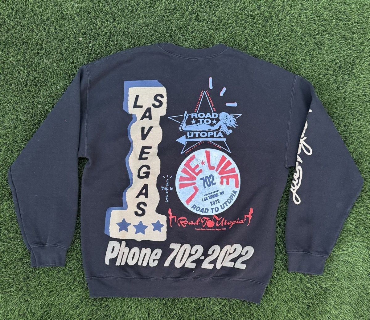 Travis Scott Travis Scott Road to Utopia Crewneck Size US M / EU 48-50 / 2 - 2 Thumbnail