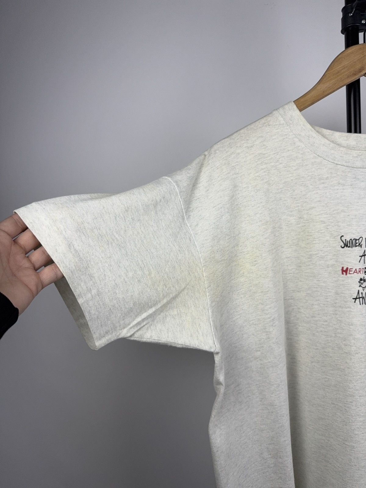 Band Tees × Vintage Vintage 90s Punk Metal Summer Is Just A HEARTBEAT! Away Tee Size US XL / EU 56 / 4 - 3 Thumbnail