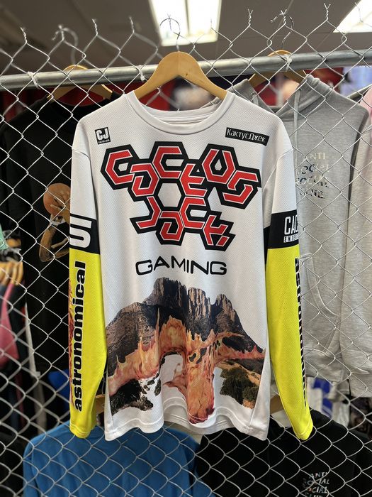 Travis Scott Cactus Jack gaming motorcross jersey | Grailed