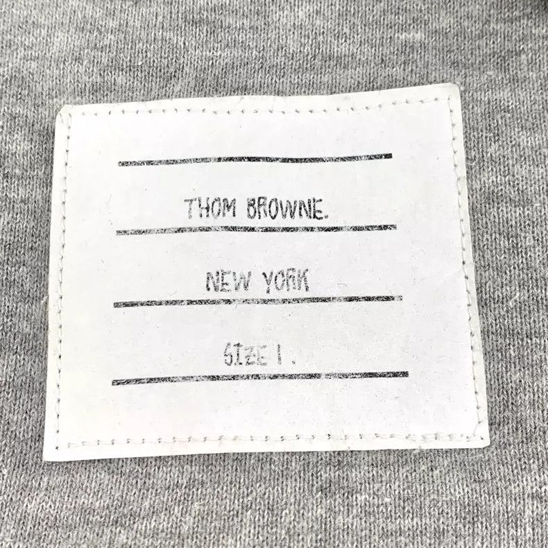 Thom Browne Thom browne Gray classic four-bar floral print cotton round Size US S / EU 44-46 / 1 - 5 Thumbnail