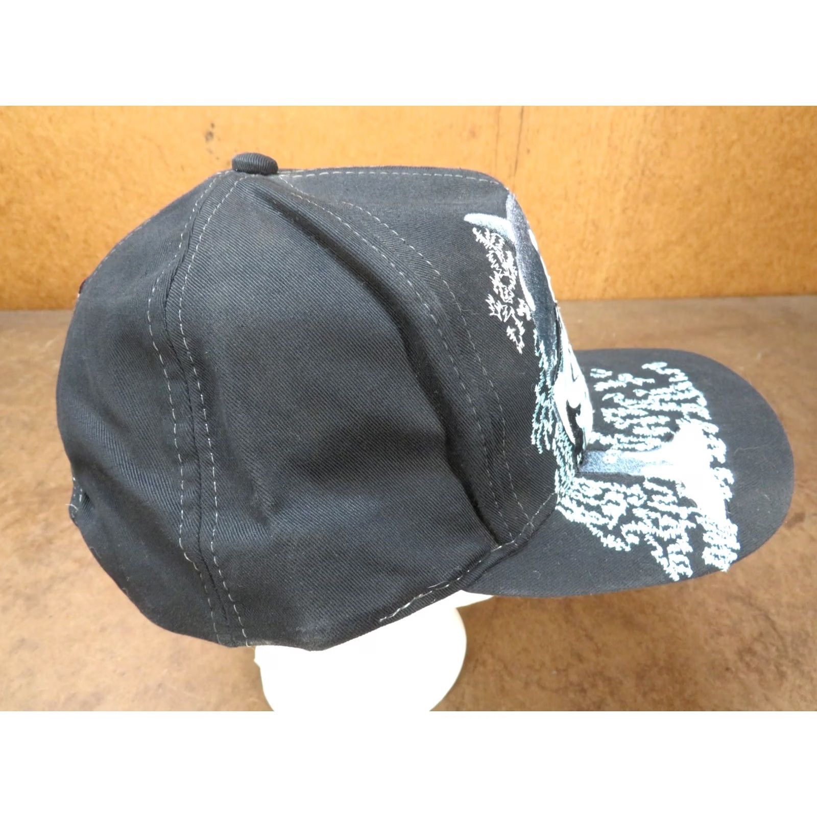 Vintage VINTAGE Sea World Shamu Killer Whale Orca Jumping 90s snapback Hat Black Unisex Adults Adjustable Size ONE SIZE - 5 Thumbnail