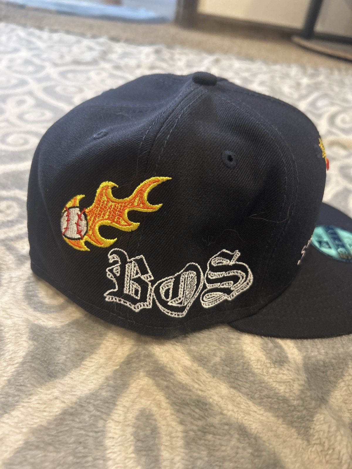 New Era New era Boston Hat Size ONE SIZE - 2 Thumbnail