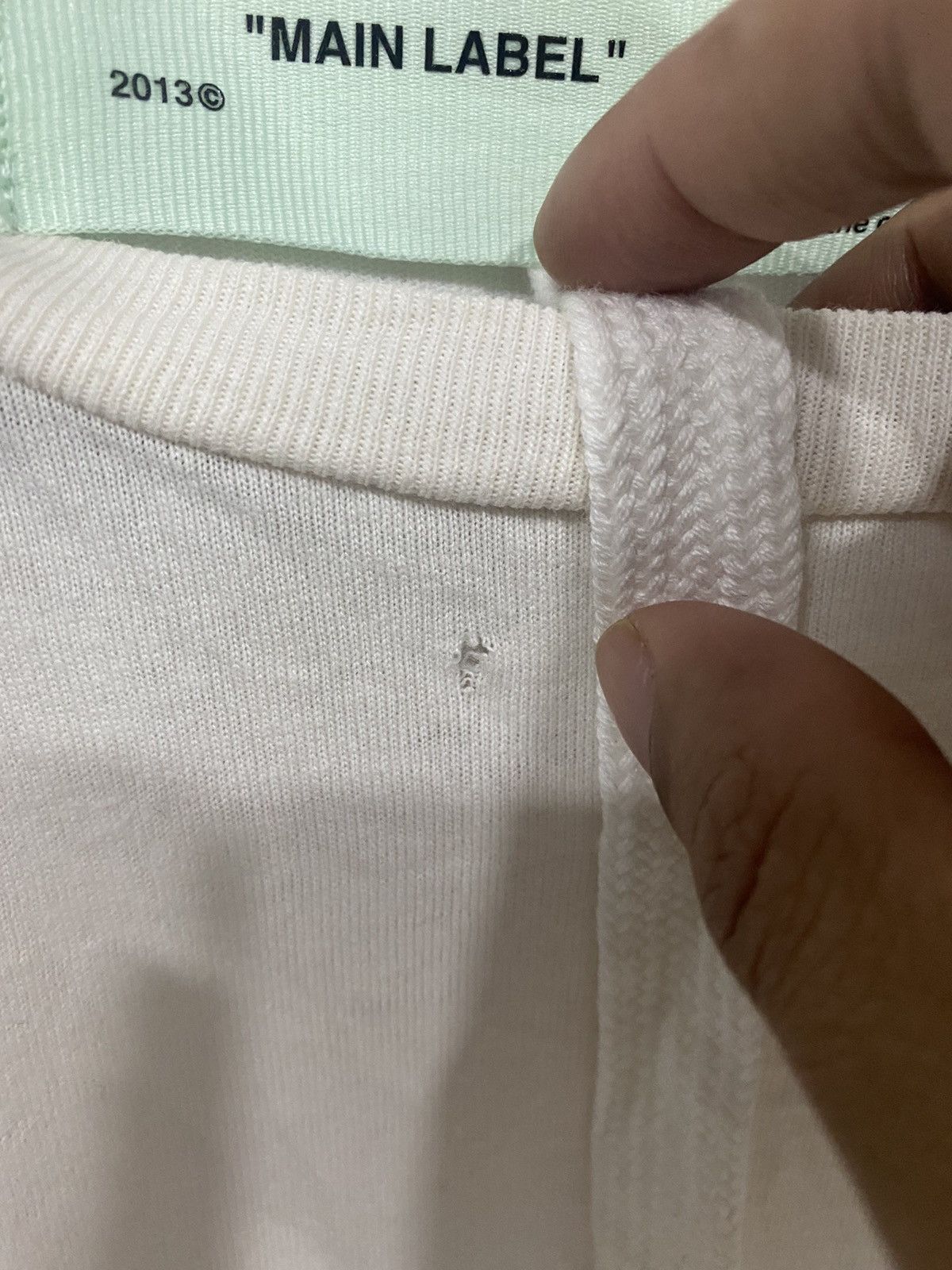 Off-White Off White "IMPRESSIONISM" Stencil Tee Big Embroided Size US S / EU 44-46 / 1 - 9 Thumbnail
