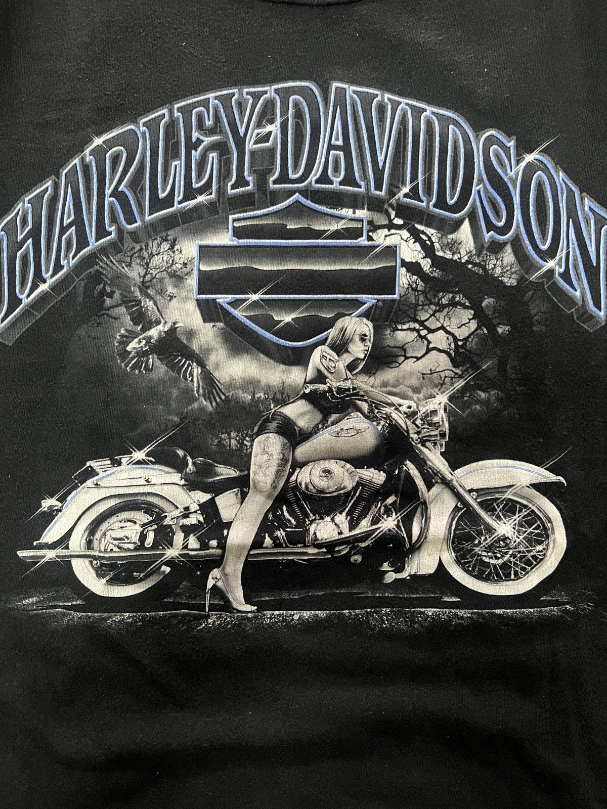 Harley Davidson Harley-Davidson Biker Babe OutLaw Harley Men’s XL Size US XL / EU 56 / 4 - 2 Thumbnail