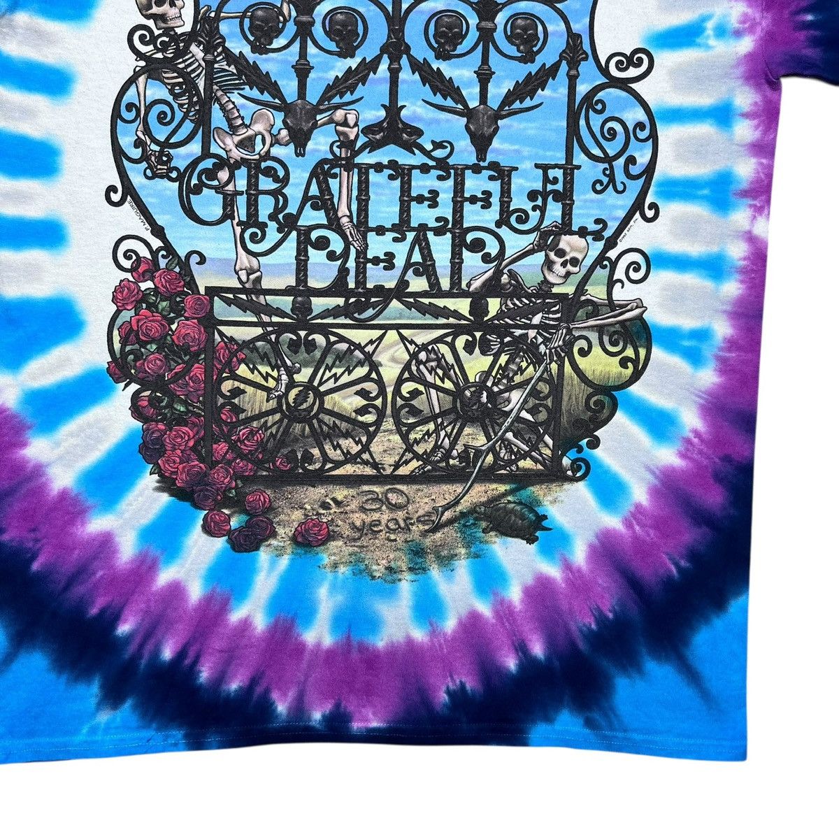 Liquid Blue Grateful Dead Liquid Blue 30th Anniversary Bertha T-Shirt Size US L / EU 52-54 / 3 - 14 Thumbnail