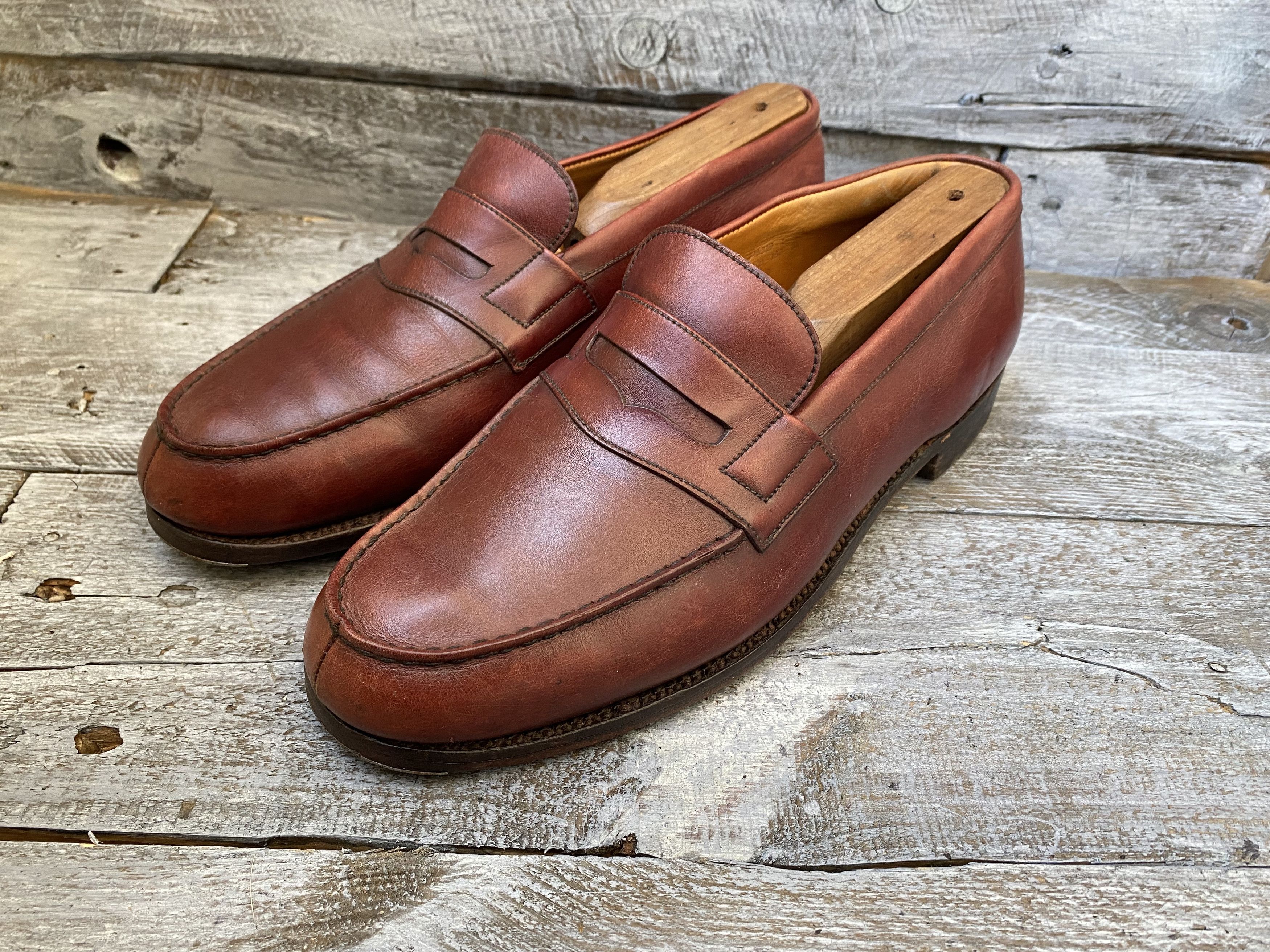 J.M. Weston Jm weston 180 slip on loafers uk6D Size US 7 / EU 40 - 4 Thumbnail