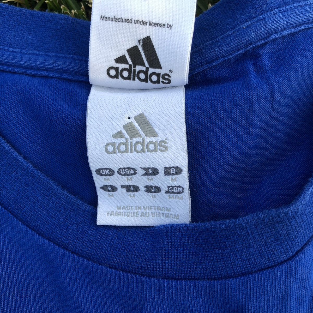 Vintage Italy 2010 fifa World Cup South Africa adidas tee shirt Size US M / EU 48-50 / 2 - 5 Thumbnail