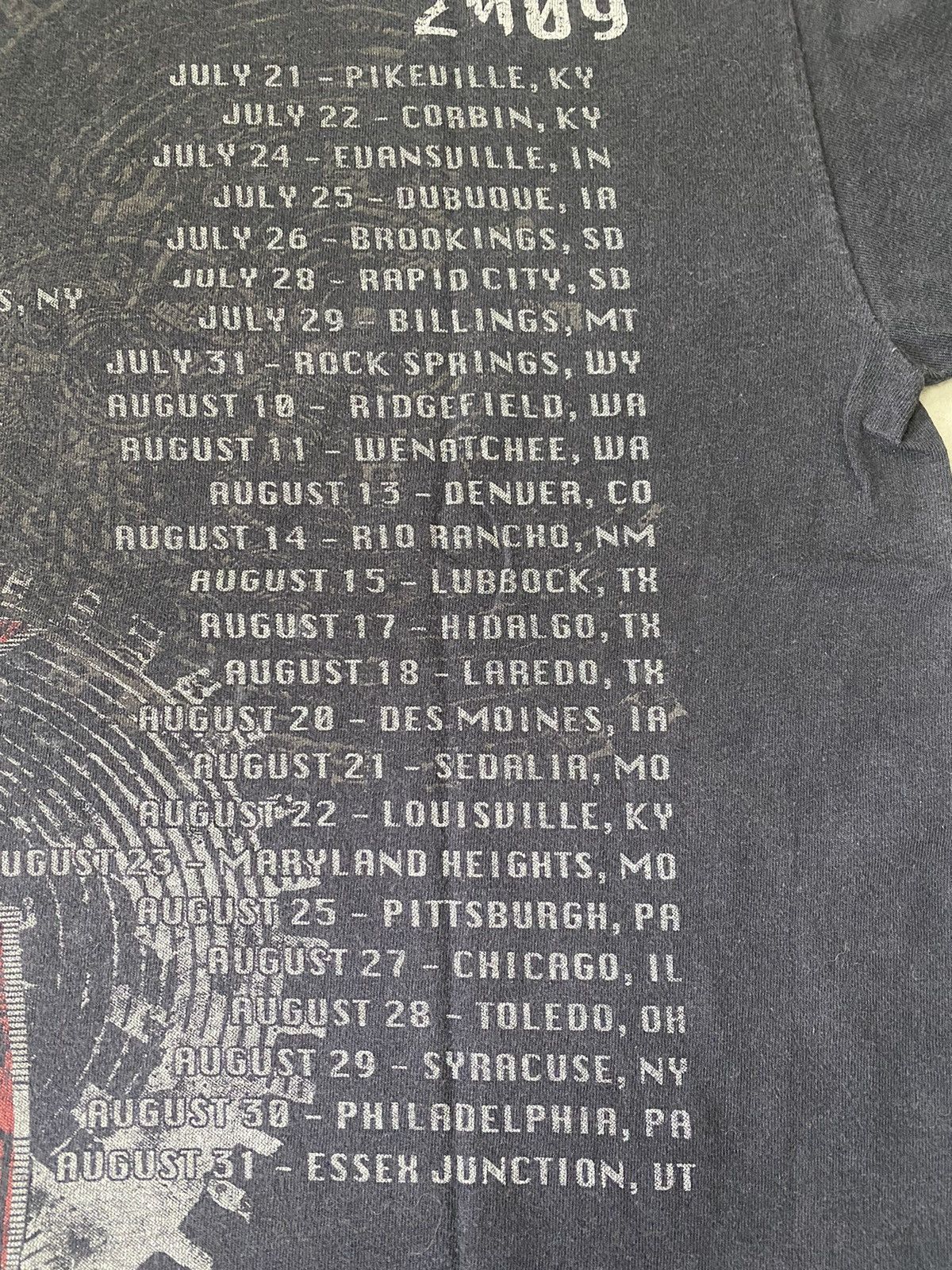Band Tees SHINEDOWN BAND SUMMER OF MADNESS 2009 Size US S / EU 44-46 / 1 - 6 Thumbnail