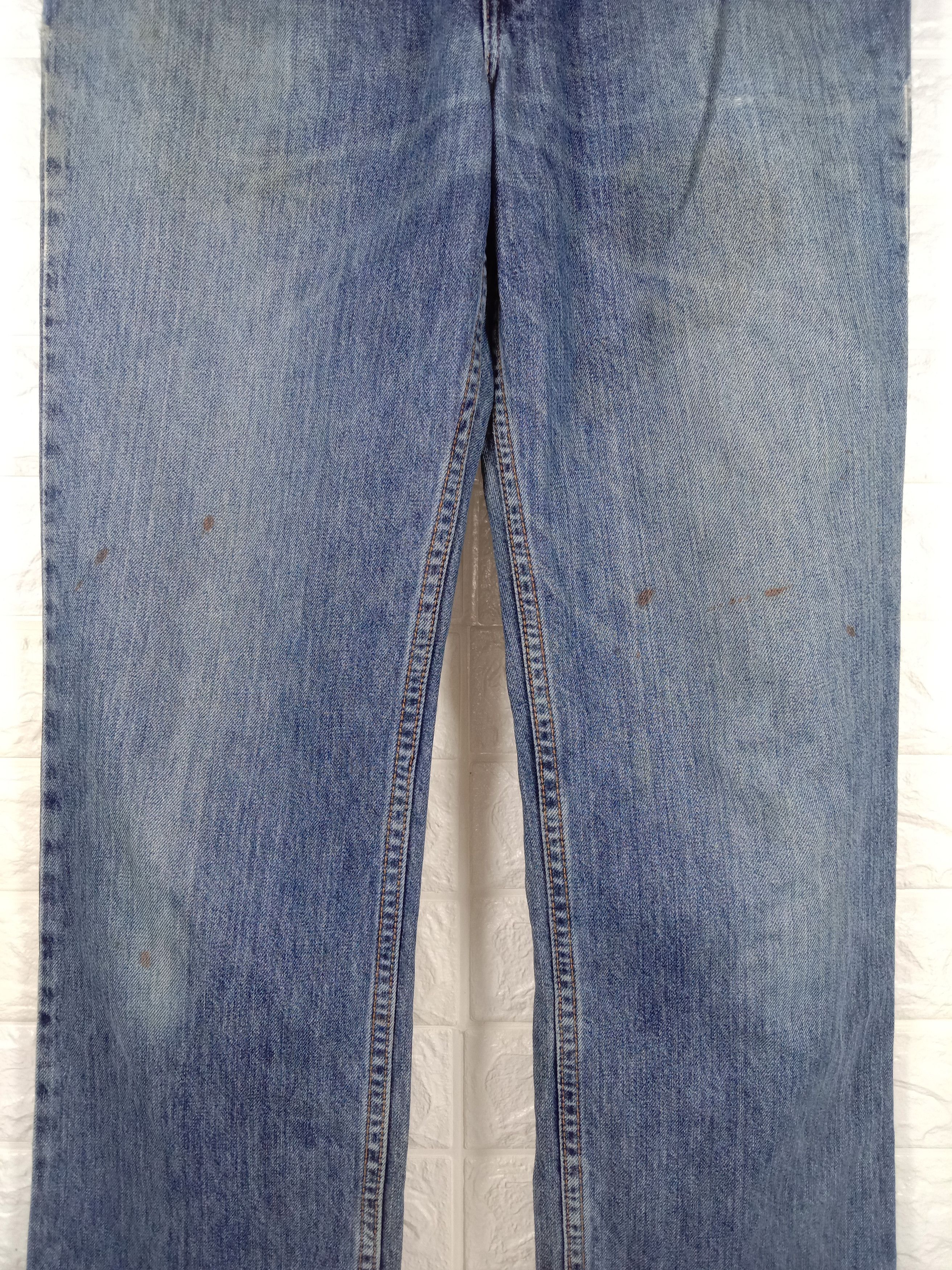Levi's Vintage 90s Levi's 605 Jeans Orange Tab Earth Tone Denim Size US 33 - 3 Thumbnail