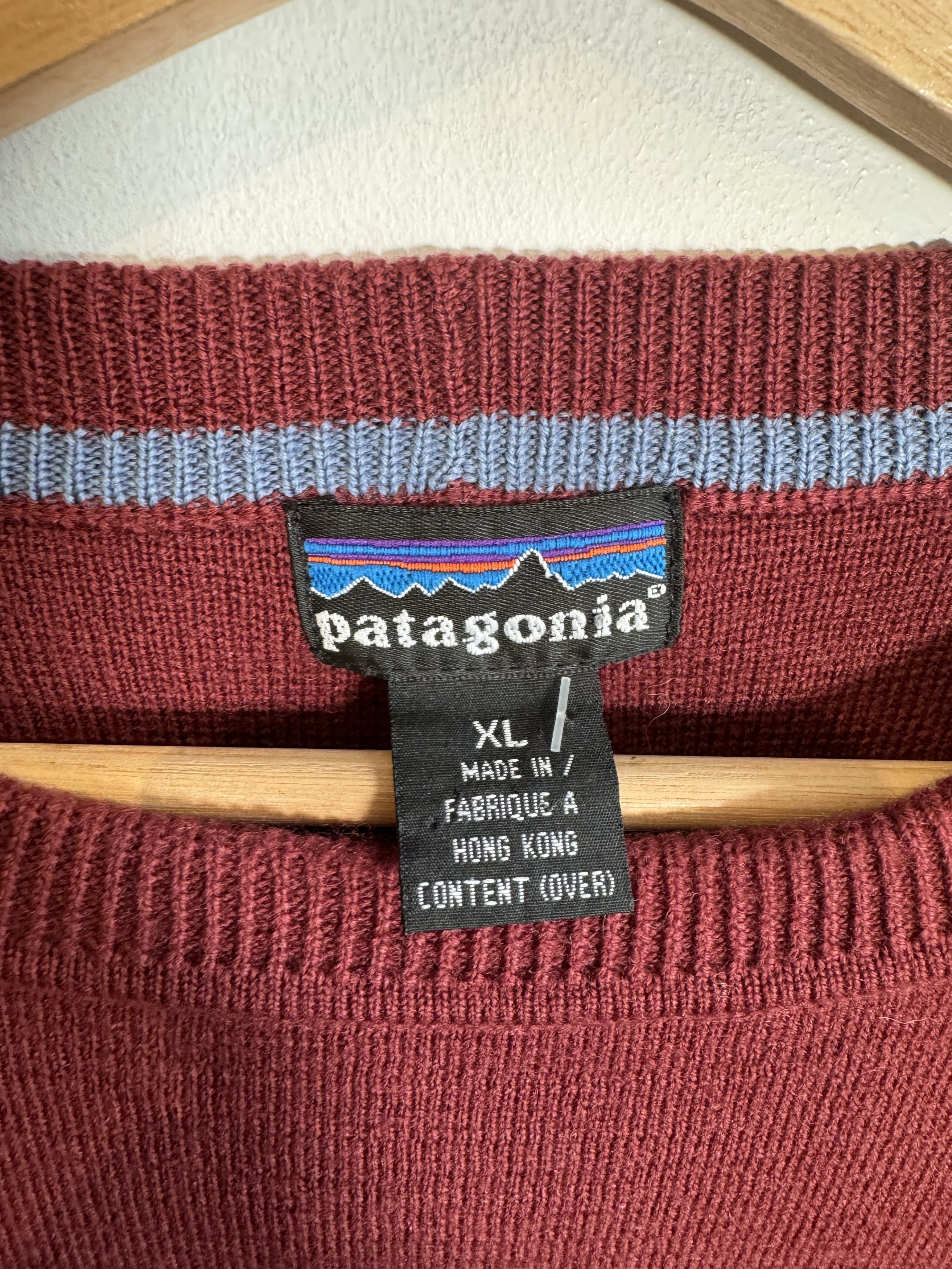 Patagonia 1996 Patagonia Micro Wool Knit Sweater Size XL Size US XL / EU 56 / 4 - 4 Thumbnail