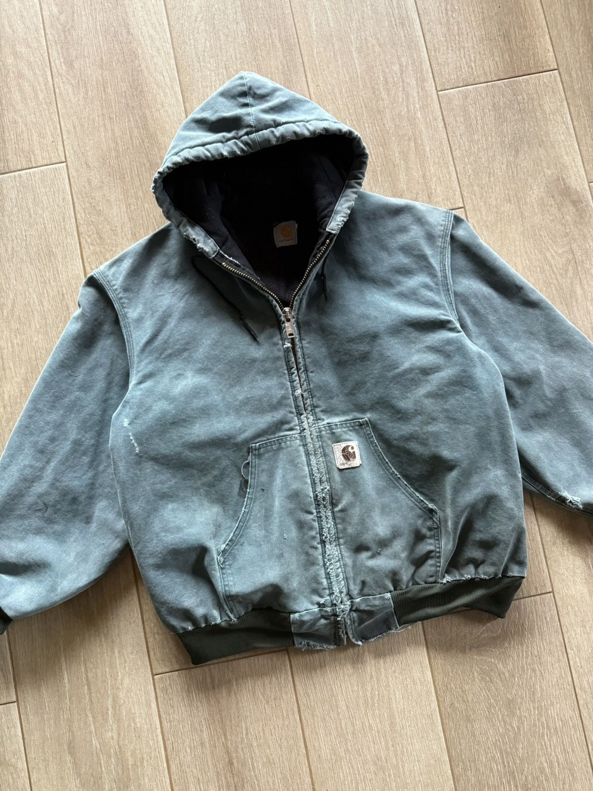Carhartt Vintage J06 HTG Carhartt Jacket Size US L / EU 52-54 / 3 - 9 Thumbnail