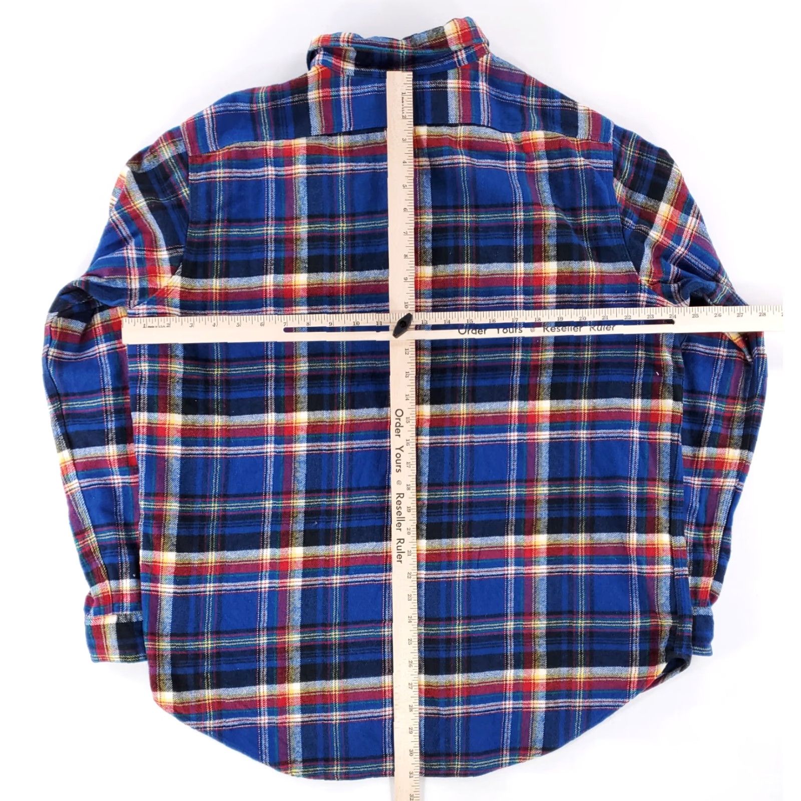 Polo Ralph Lauren Polo Ralph Lauren Shirt XL Men Heavyweight Flannel Plaid Button-Up Multicolor Long Sleeve Size US XL / EU 56 / 4 - 7 Thumbnail