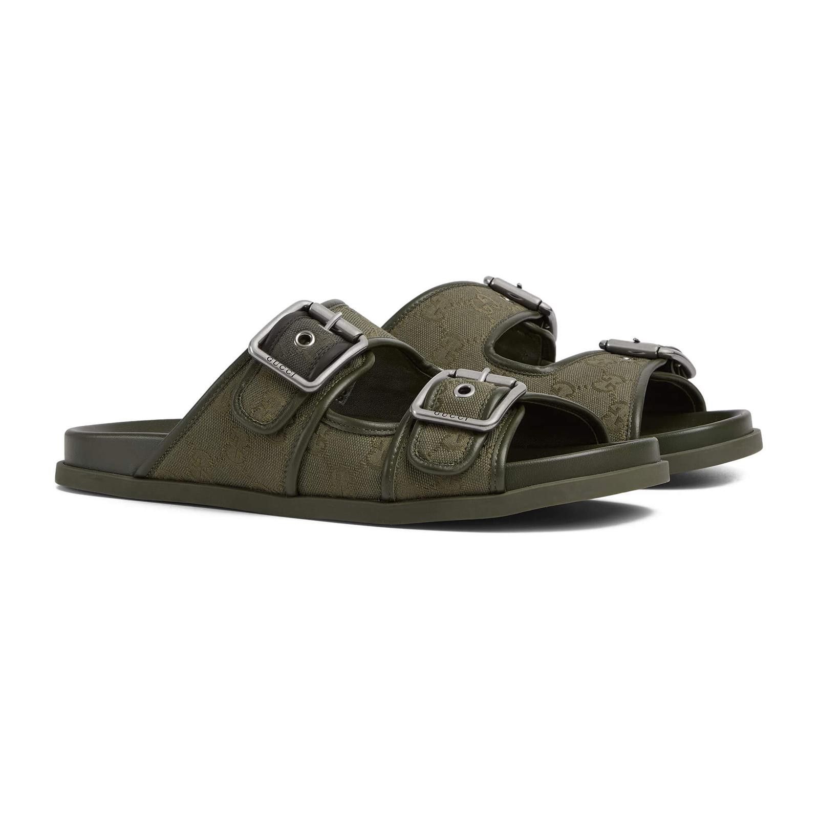 Gucci Gucci Buckles Slide Sandal Size US 6.5 / EU 39-40 - 2 Thumbnail