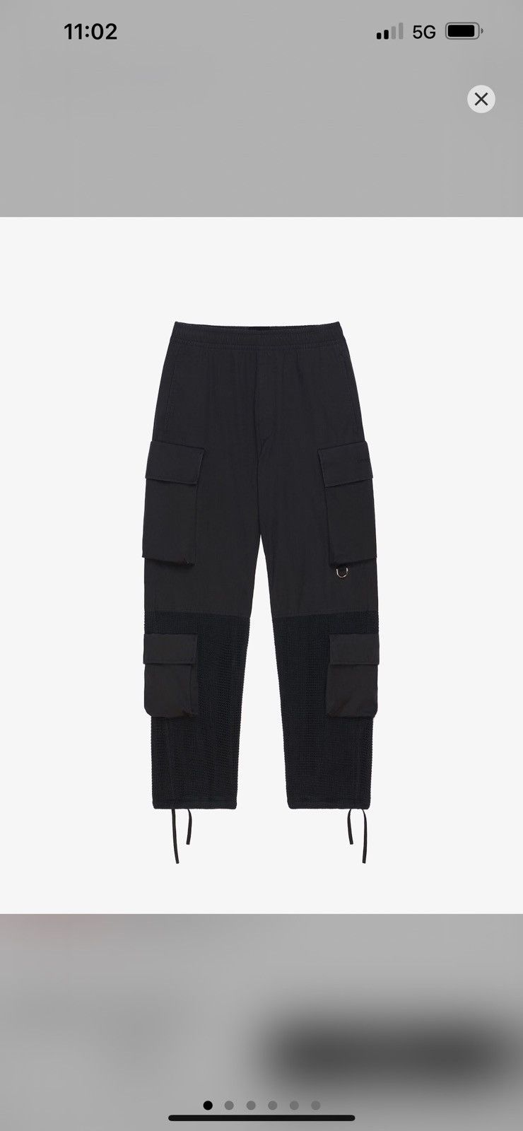 image of Givenchy Cargo Pants in Black, Men's (Size 34)