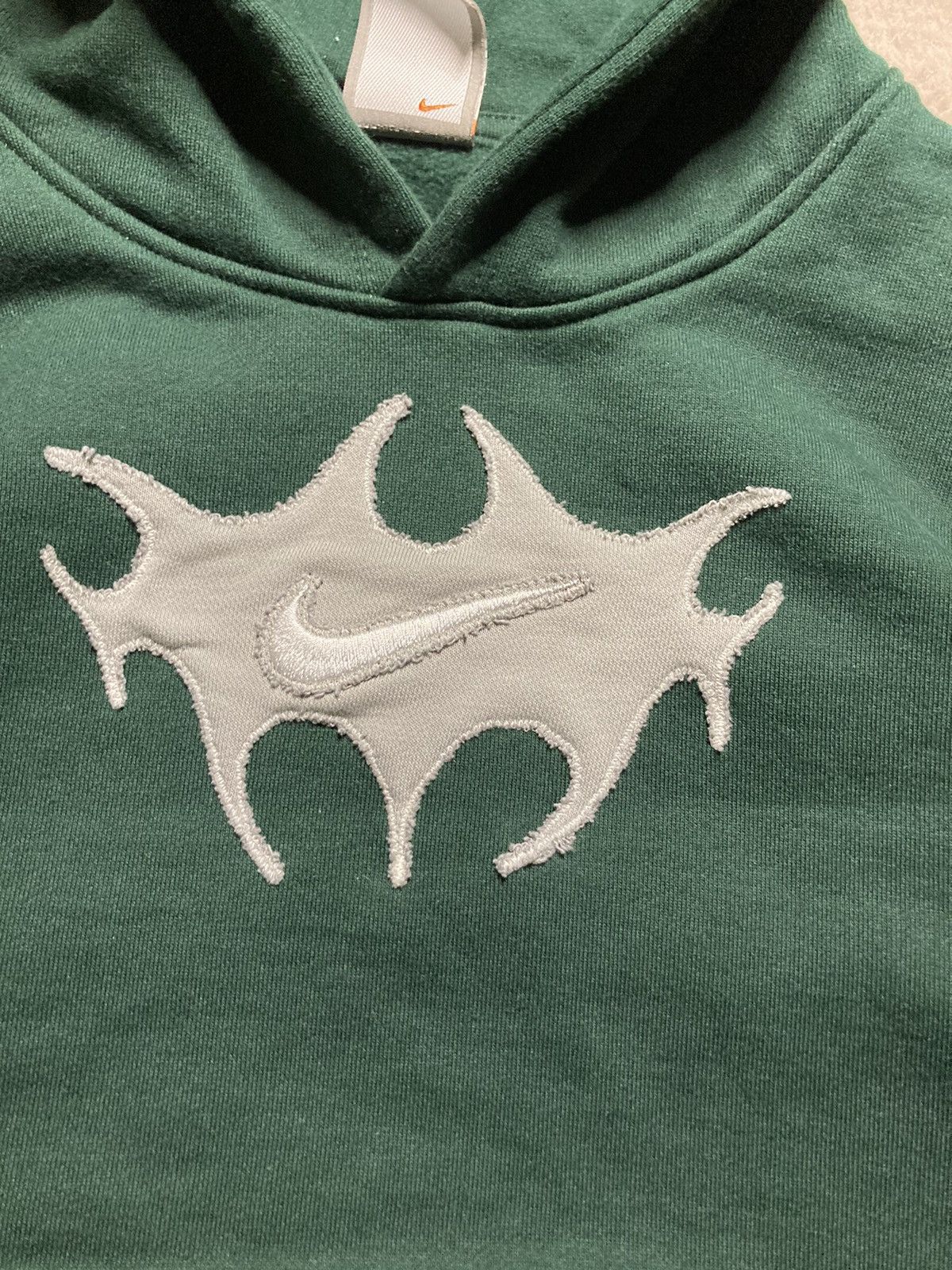 Nike × Vintage ⛩️nike hoodie custom fleece vintage y2k center big logo Size US M / EU 48-50 / 2 - 4 Thumbnail