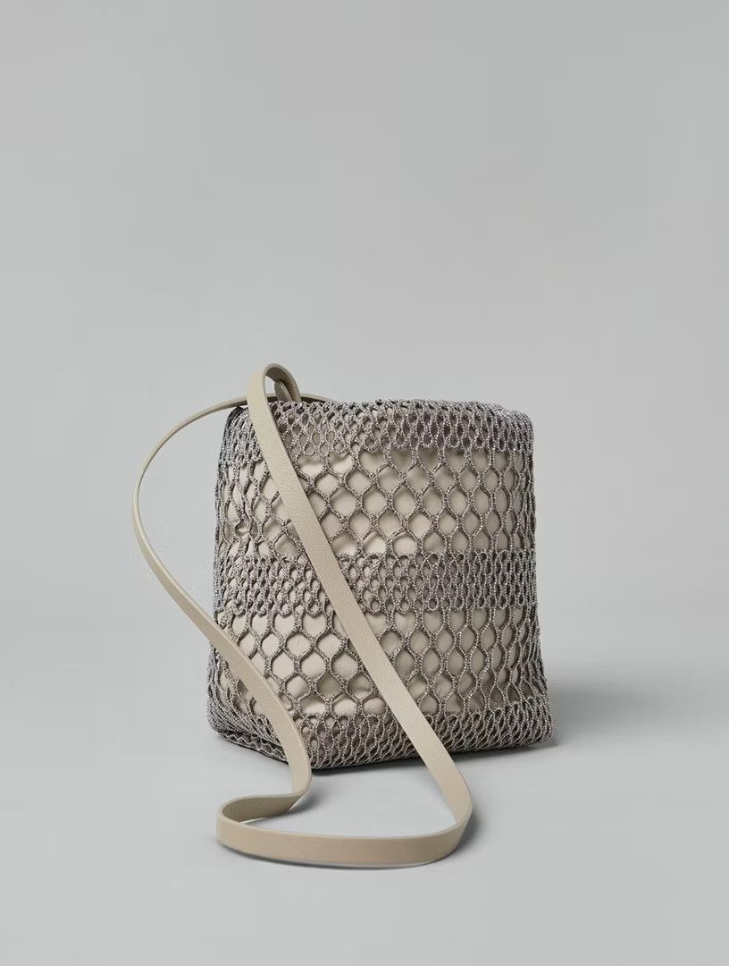 Brunello Cucinelli o1la1rc1a0425 Size: OS/Shoulder Strap Bag in Beige Size ONE SIZE - 2 Thumbnail