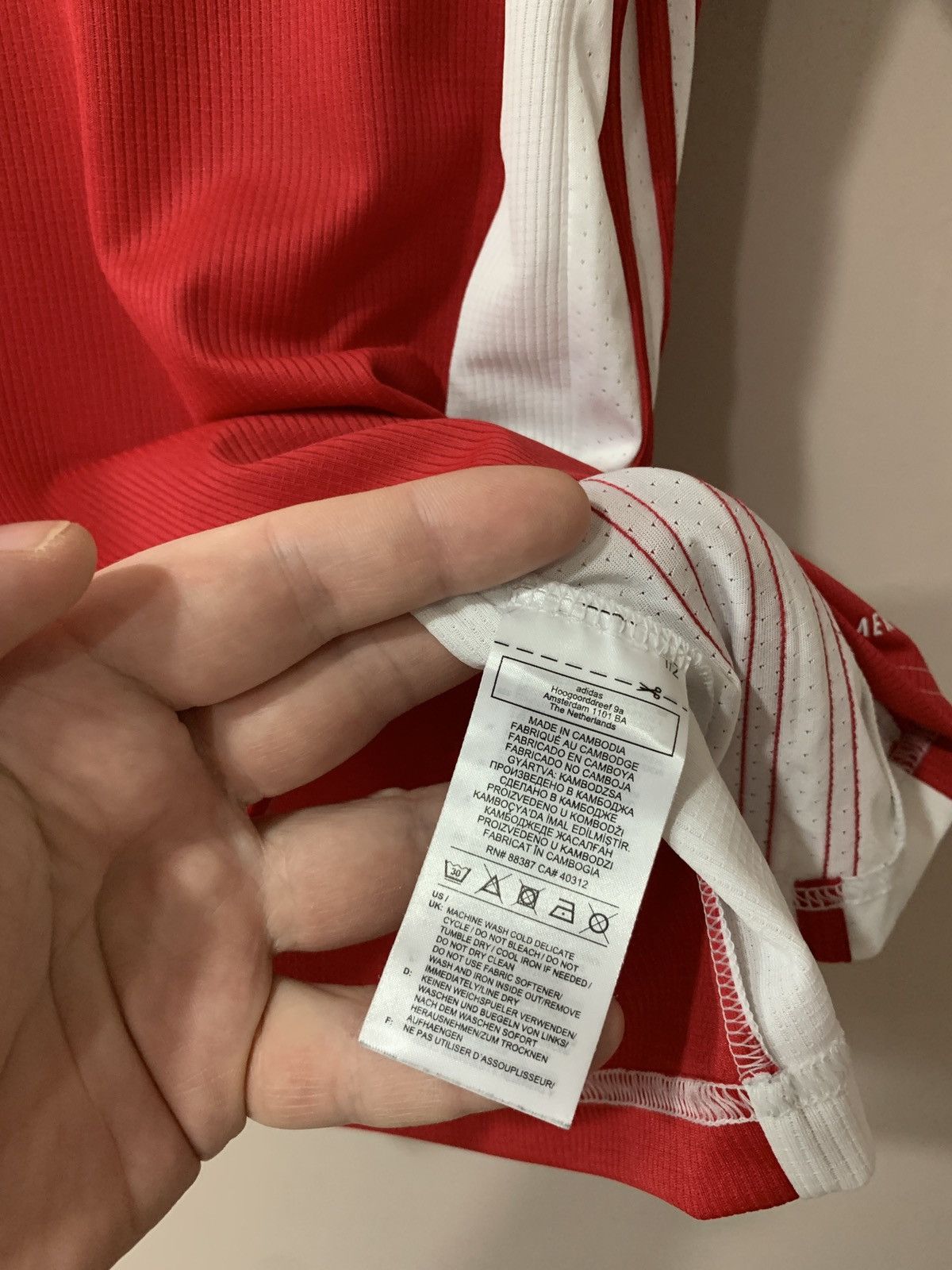 Adidas Ajax Amsterdam 2019 2020 home soccer football jersey adidas Size US S / EU 44-46 / 1 - 12 Thumbnail