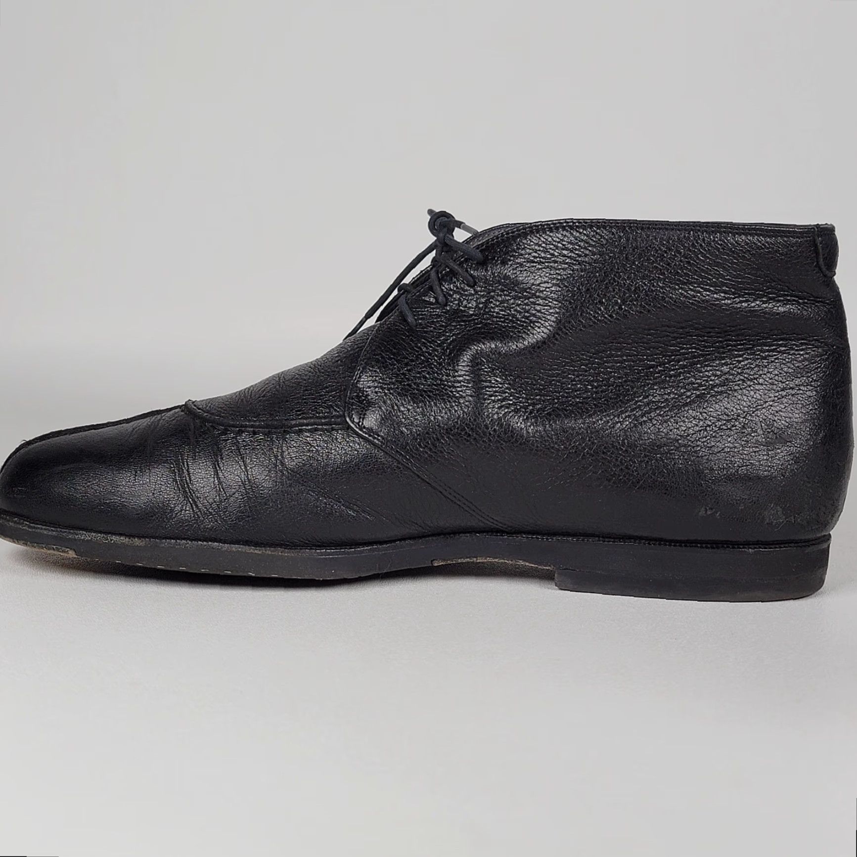 Vintage Lorenzo Banfi Chukka Boots Leather Brown 12M Women’s Italy Casual Boots Size US 12 / IT 42 - 5 Thumbnail