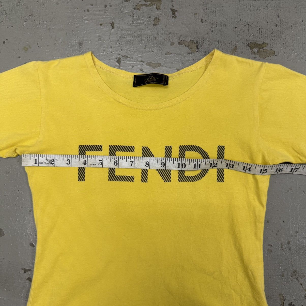 Fendi Vintage Fendi Yellow Top Size S / US 4 / IT 40 - 7 Thumbnail