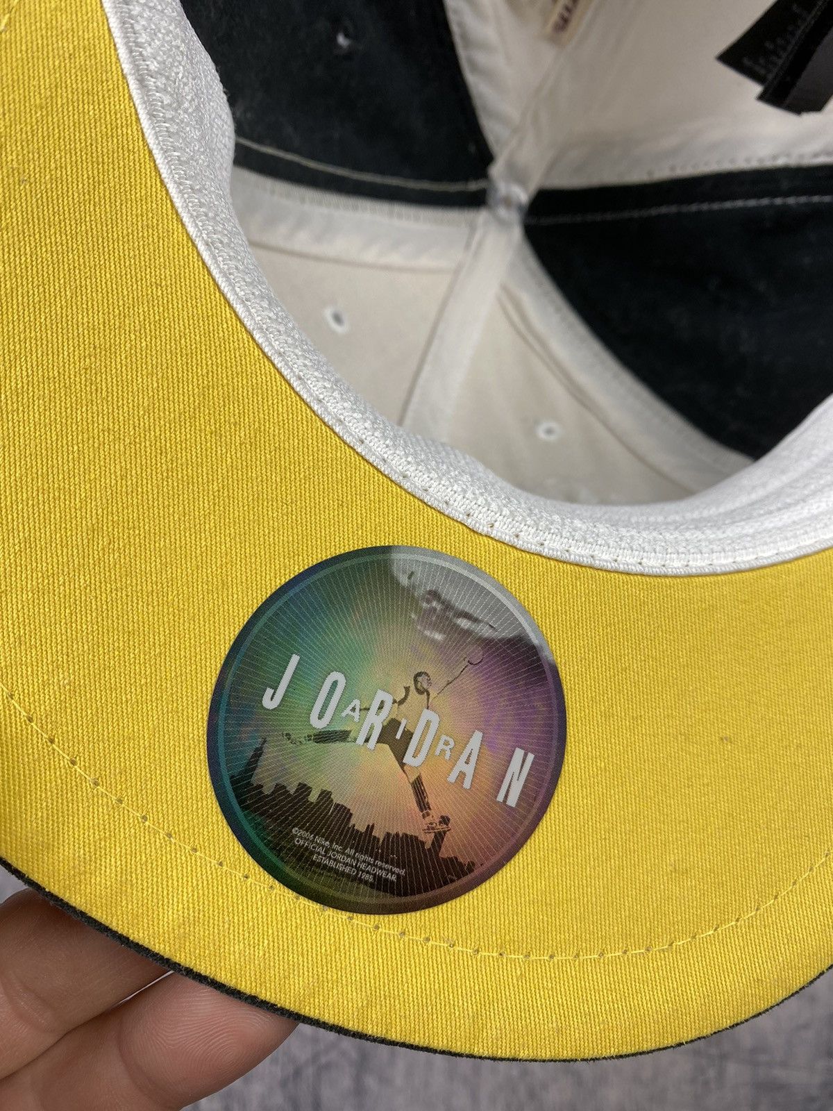 Jordan Brand × Vintage Vintage Nike Air Jordan Snap Back Cap Size ONE SIZE - 10 Thumbnail