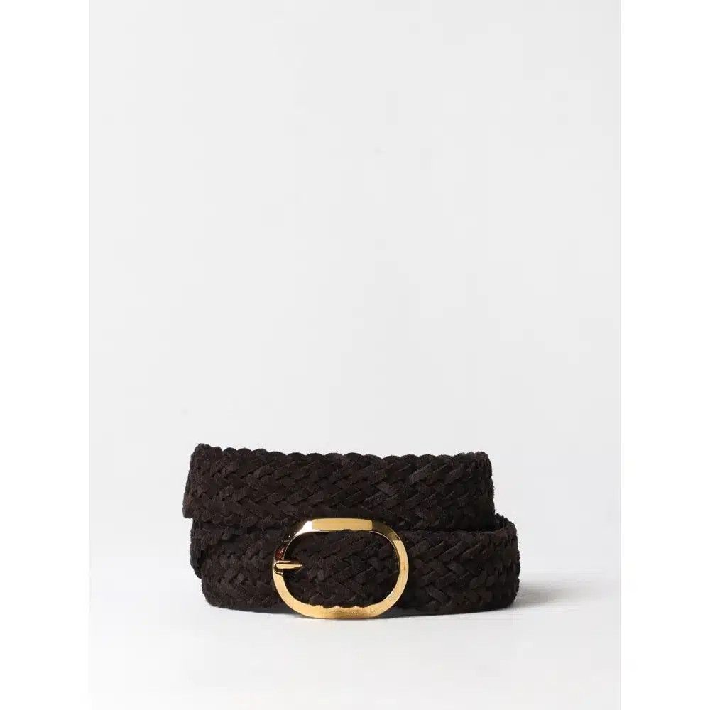 Tom Ford o1loc1c0125 TB277 Size: 95 / Suede Belt in Brown Size 36 - 1 Thumbnail
