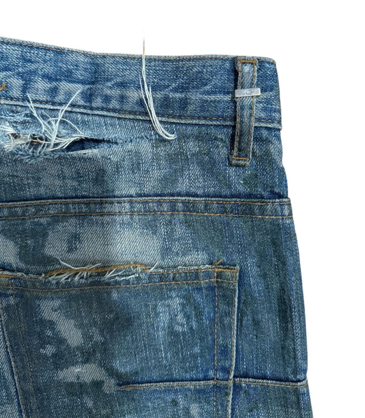Dior × Hedi Slimane Dior Homme Hedi Silmane Blue Lusters Size US 28 / EU 44 - 4 Thumbnail