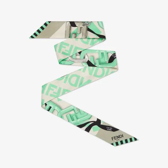 Fendi o1loc1c0824 Size: OS / Scarf Wrappy in Green Size ONE SIZE - 1 Preview